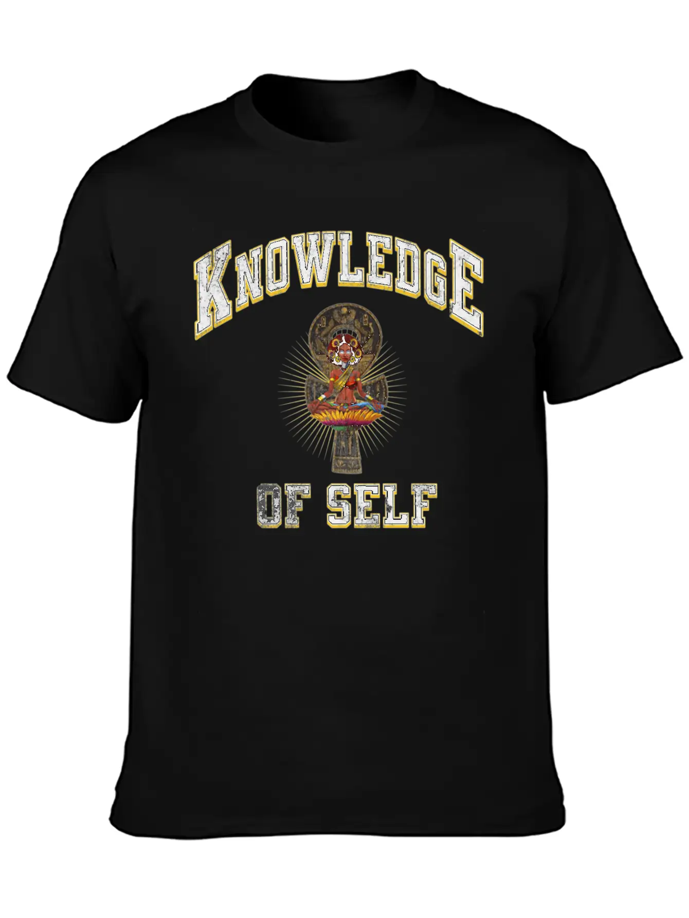 Knowledge Self Afrocentric Clothing Premium Essential Unisex Summer Tee – Soft Cotton Casual Fit