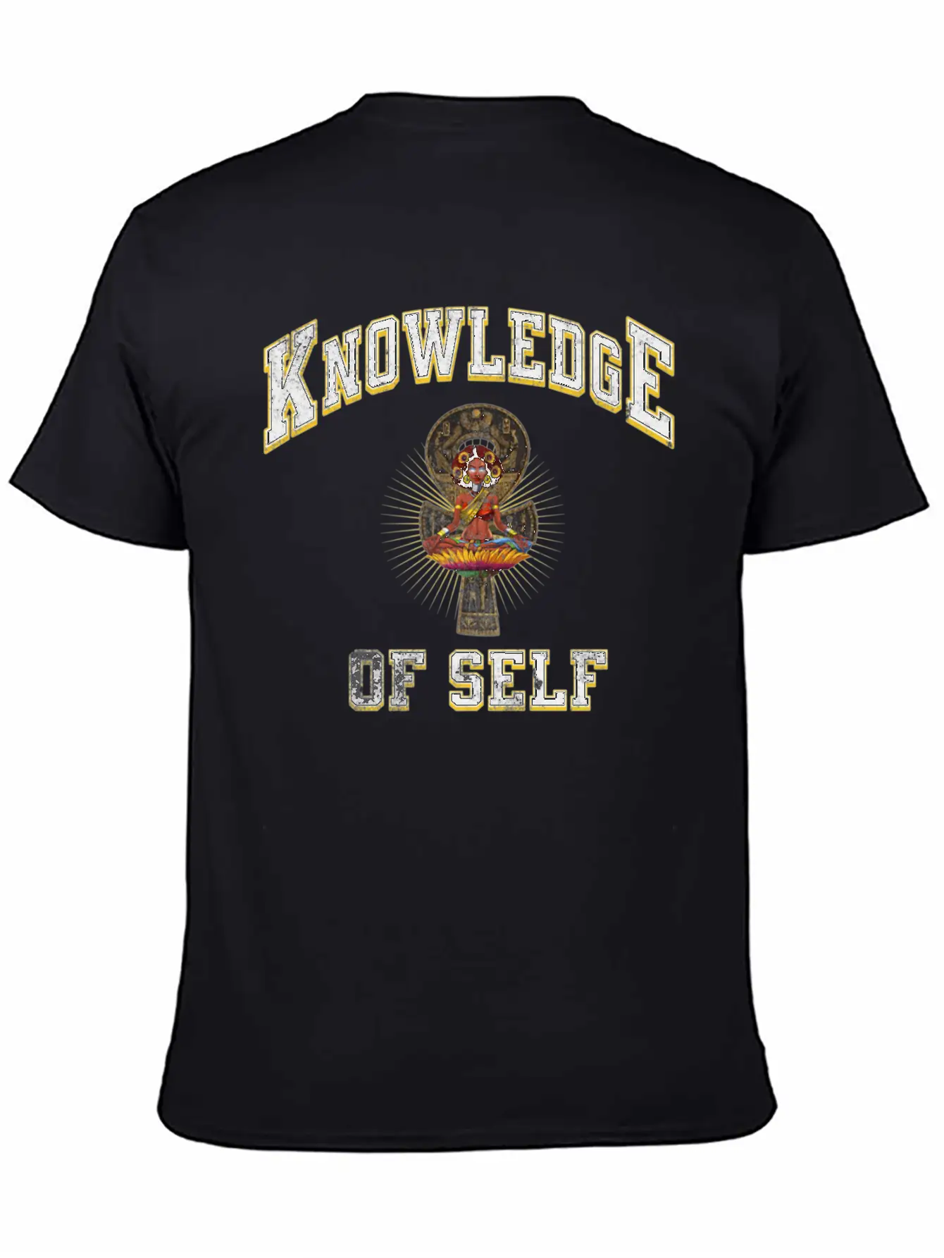 Knowledge Self Afrocentric Clothing Premium Essential Unisex Summer Tee – Soft Cotton Casual Fit