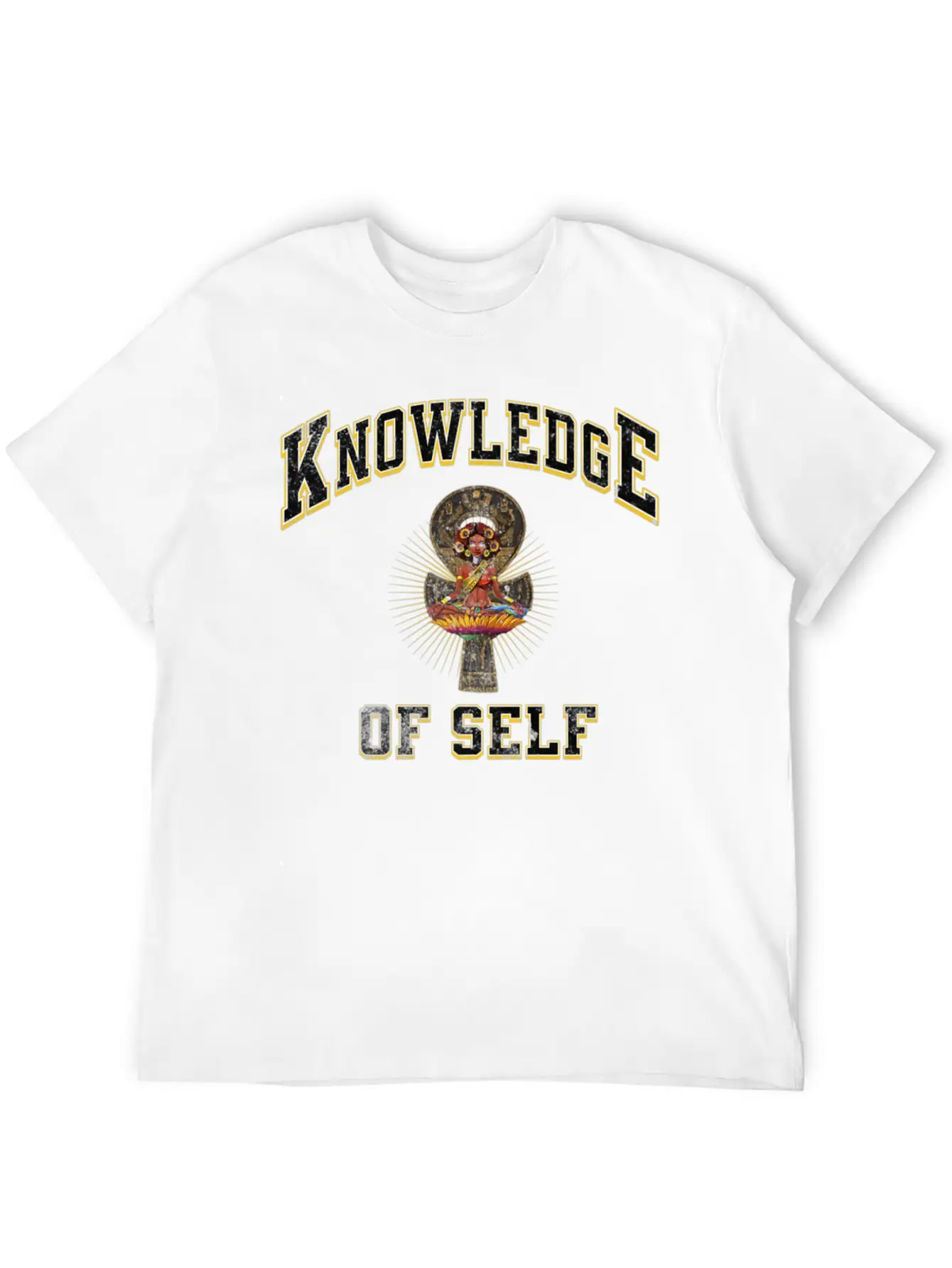 Knowledge Self Afrocentric Clothing Premium Essential Unisex Summer Tee – Soft Cotton Casual Fit
