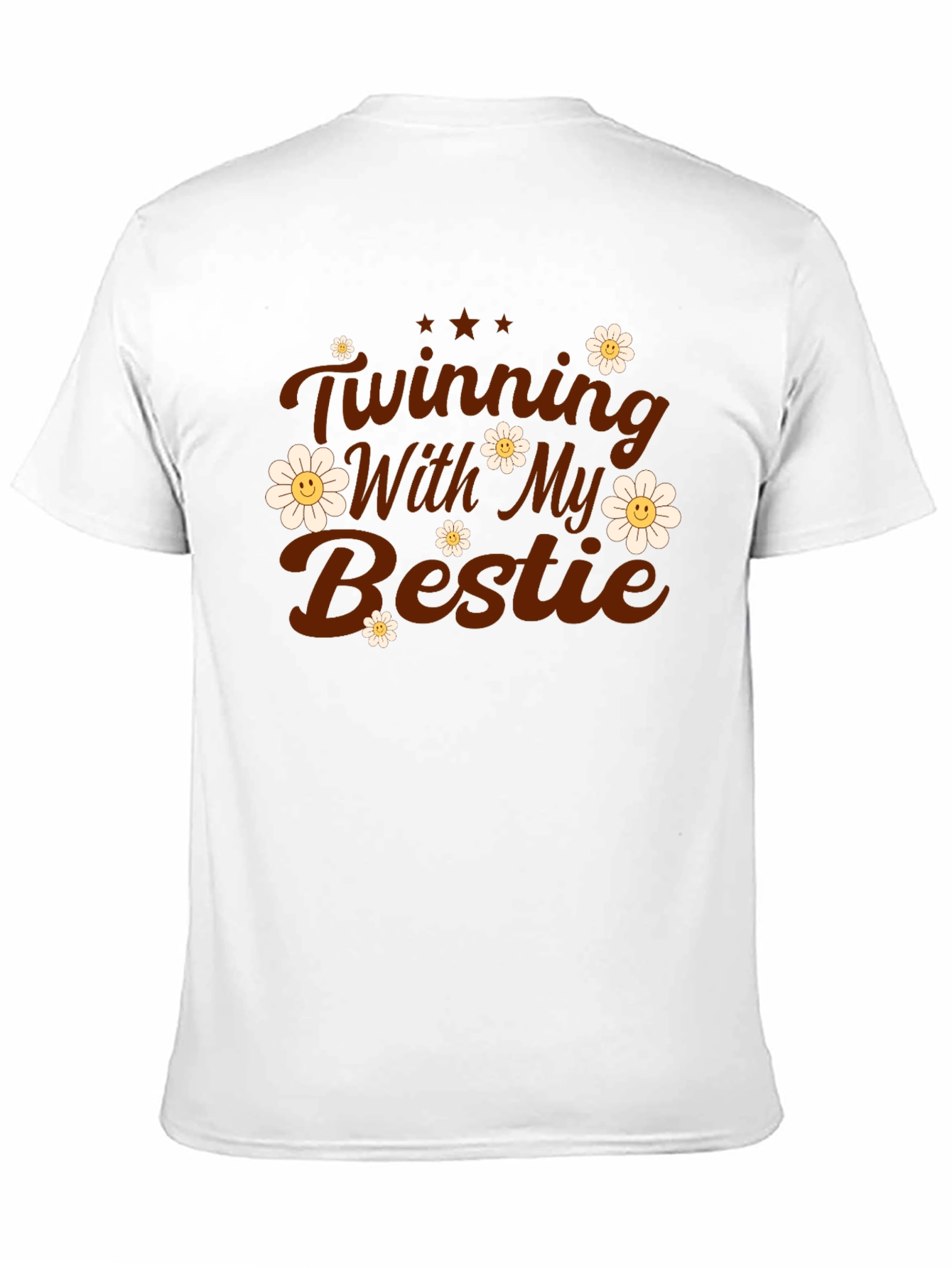 Twinning With My Bestie Graphic Tee