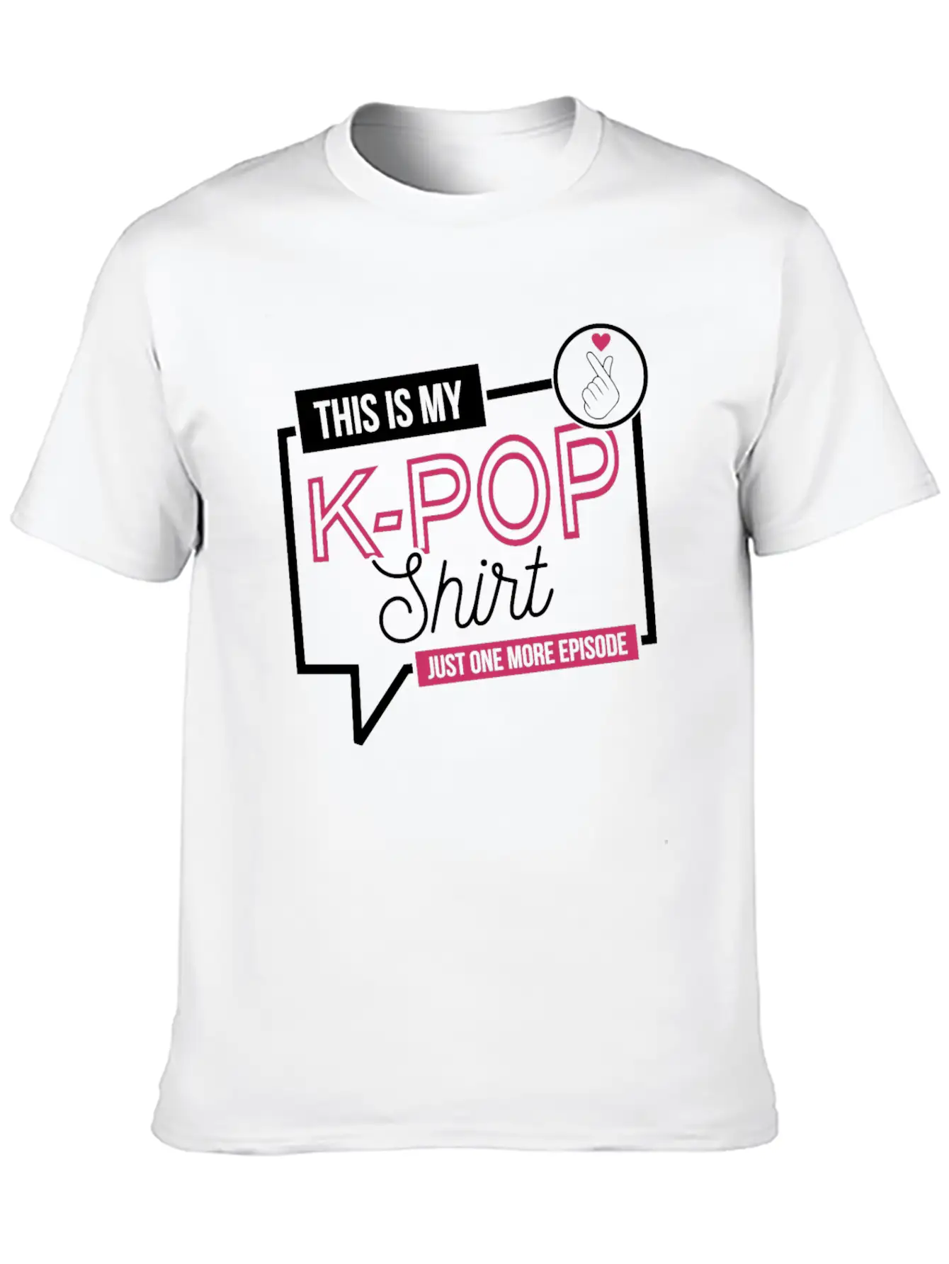 Korean Drama K Pop Merchandise K-Pop Gift Timeless Short Sleeve Tee – Comfy And Minimalist Design