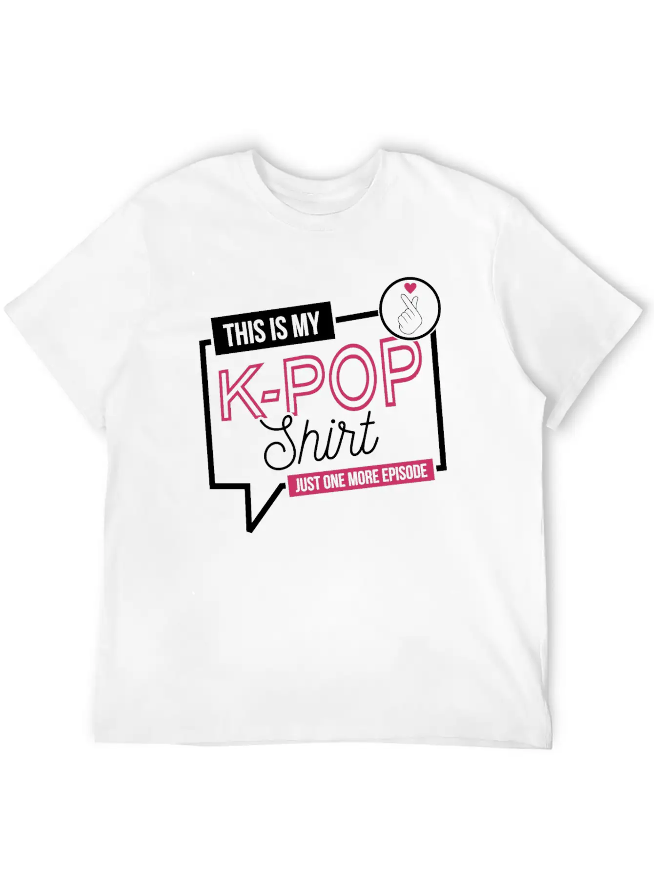 Korean Drama K Pop Merchandise K-Pop Gift Timeless Short Sleeve Tee – Comfy And Minimalist Design