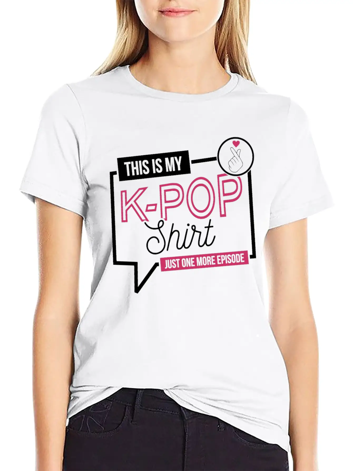 Korean Drama K Pop Merchandise K-Pop Gift Timeless Short Sleeve Tee – Comfy And Minimalist Design