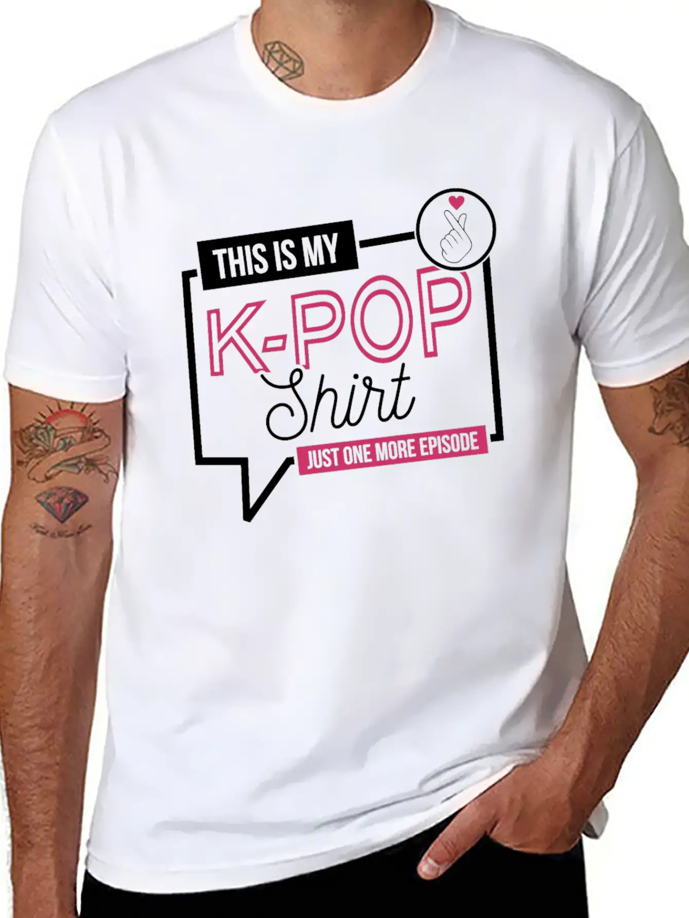 Korean Drama K Pop Merchandise K-Pop Gift Timeless Short Sleeve Tee – Comfy And Minimalist Design