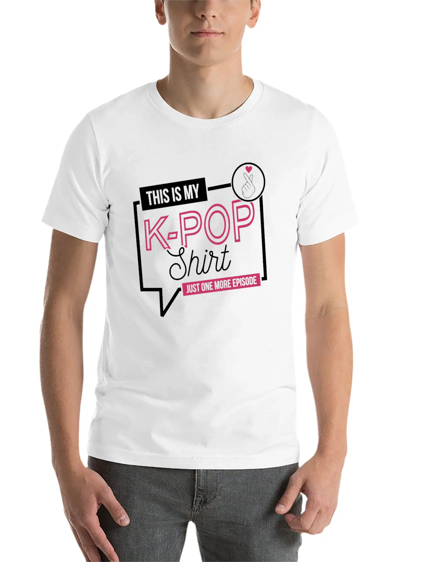 Korean Drama K Pop Merchandise K-Pop Gift Timeless Short Sleeve Tee – Comfy And Minimalist Design