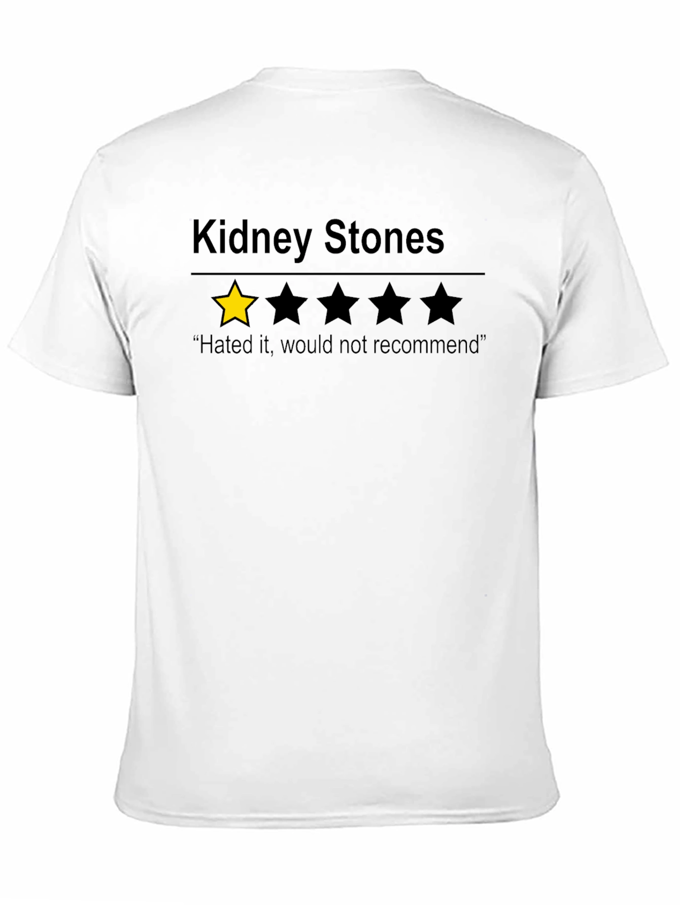 Kidney Stones One Star T-Shirt