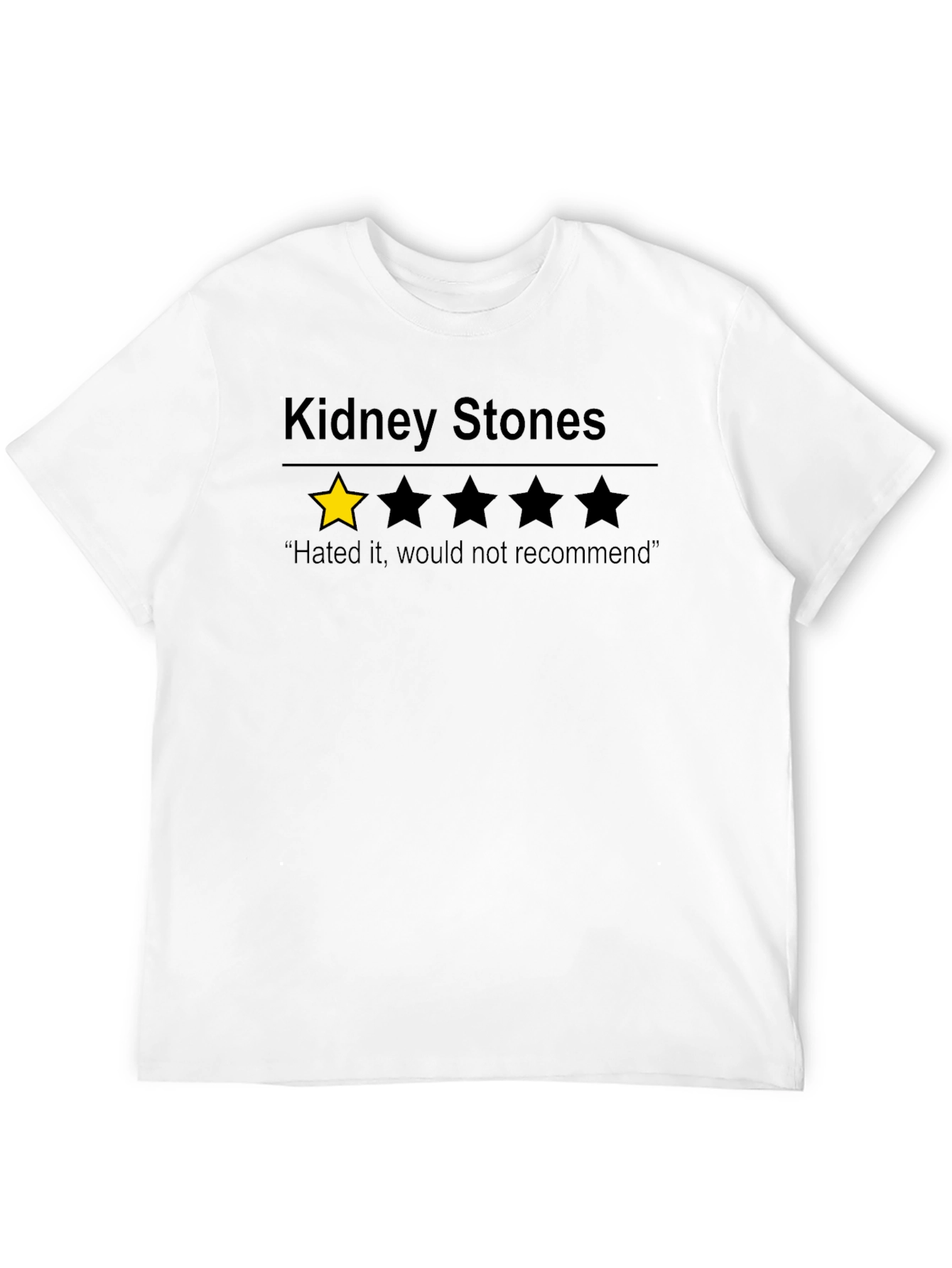 Kidney Stones One Star T-Shirt