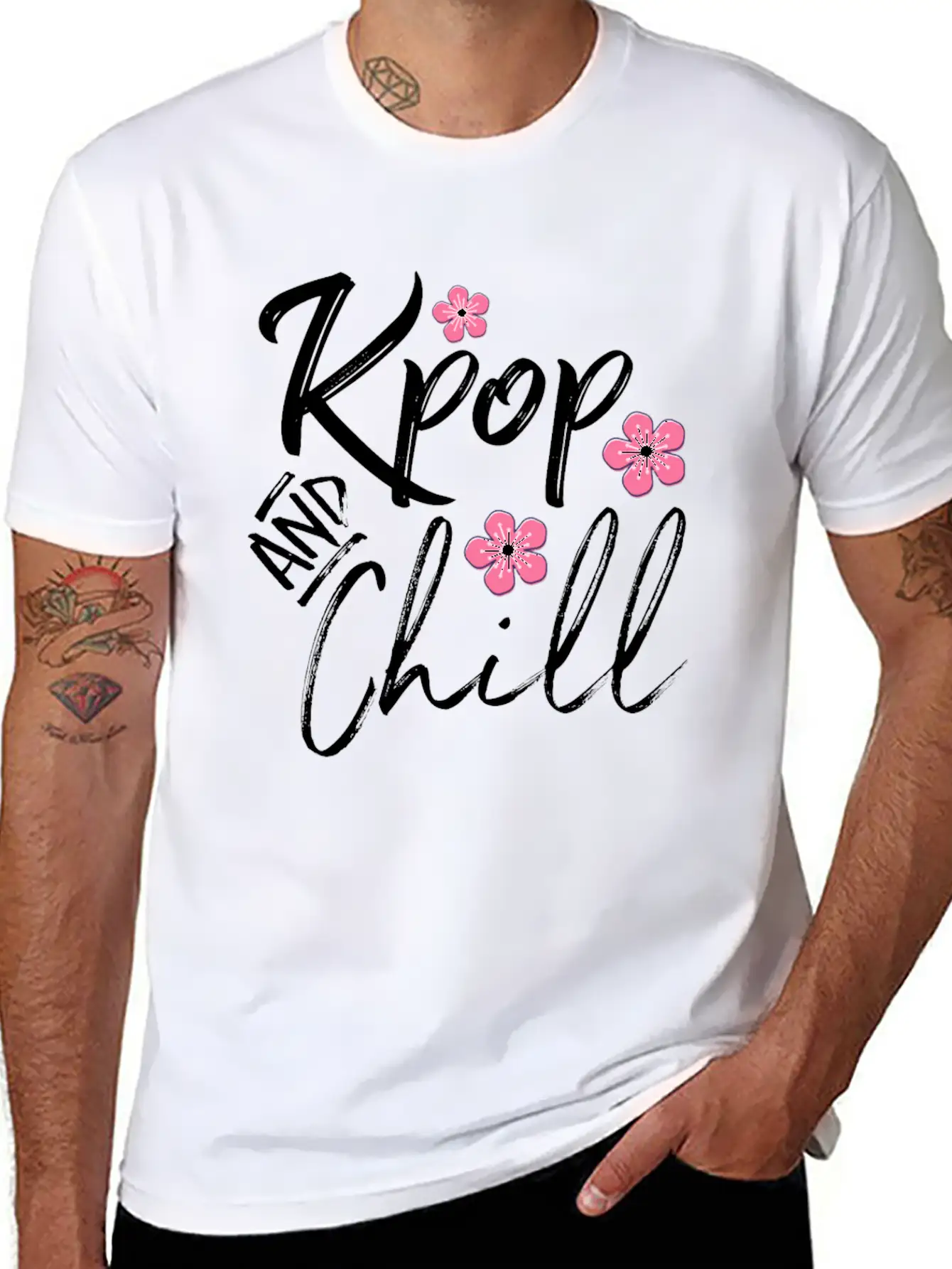 Kpop And Chill Essential Unisex Summer Tee – Soft Cotton Casual Fit