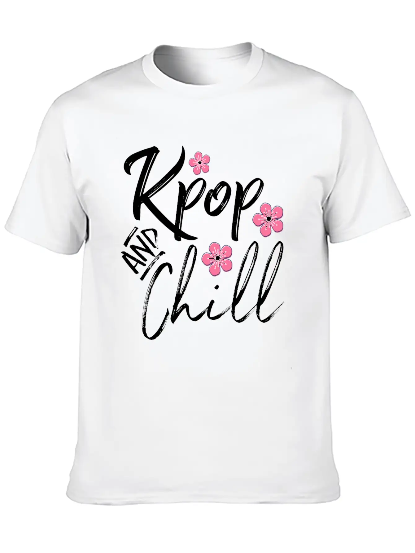 Kpop And Chill Essential Unisex Summer Tee – Soft Cotton Casual Fit