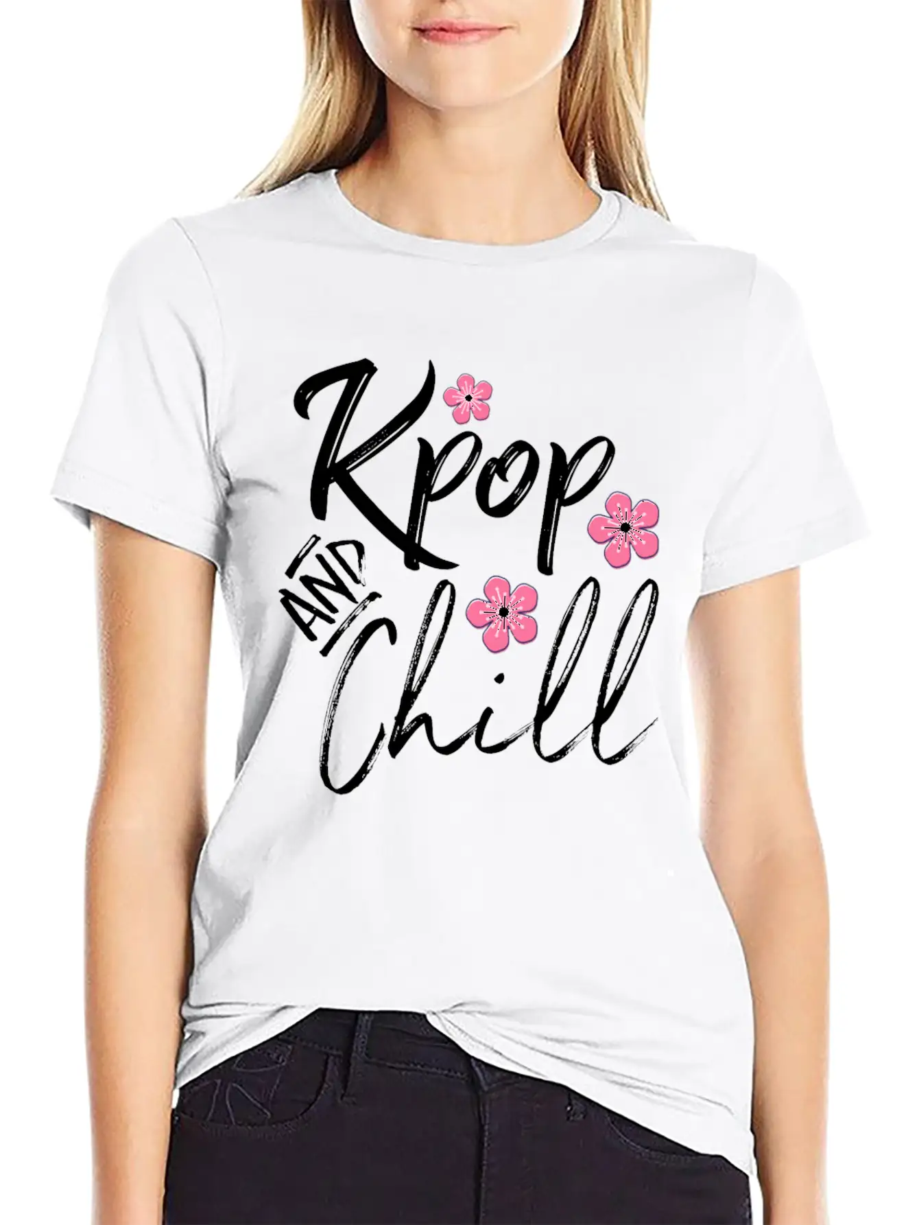 Kpop And Chill Essential Unisex Summer Tee – Soft Cotton Casual Fit