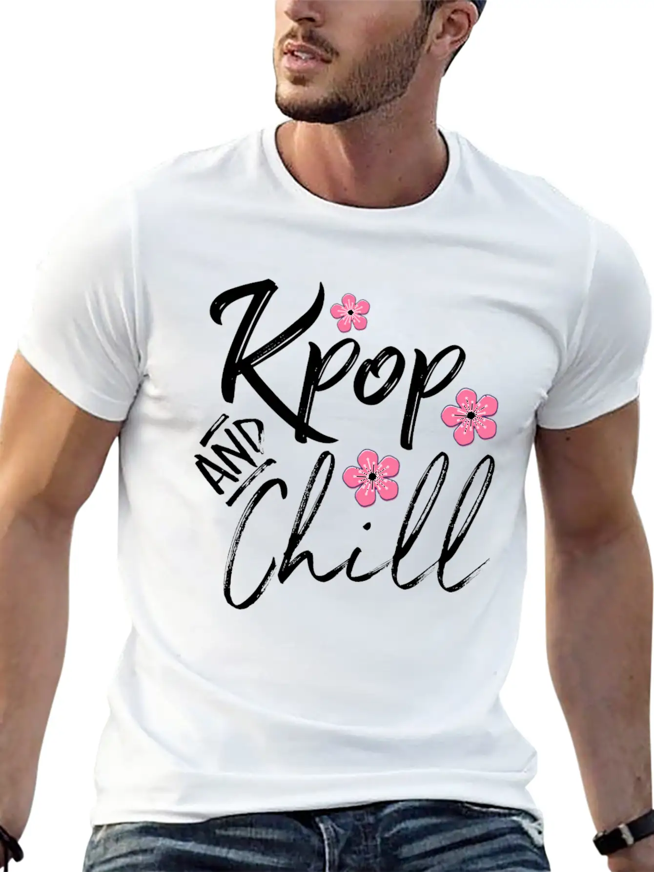 Kpop And Chill Essential Unisex Summer Tee – Soft Cotton Casual Fit