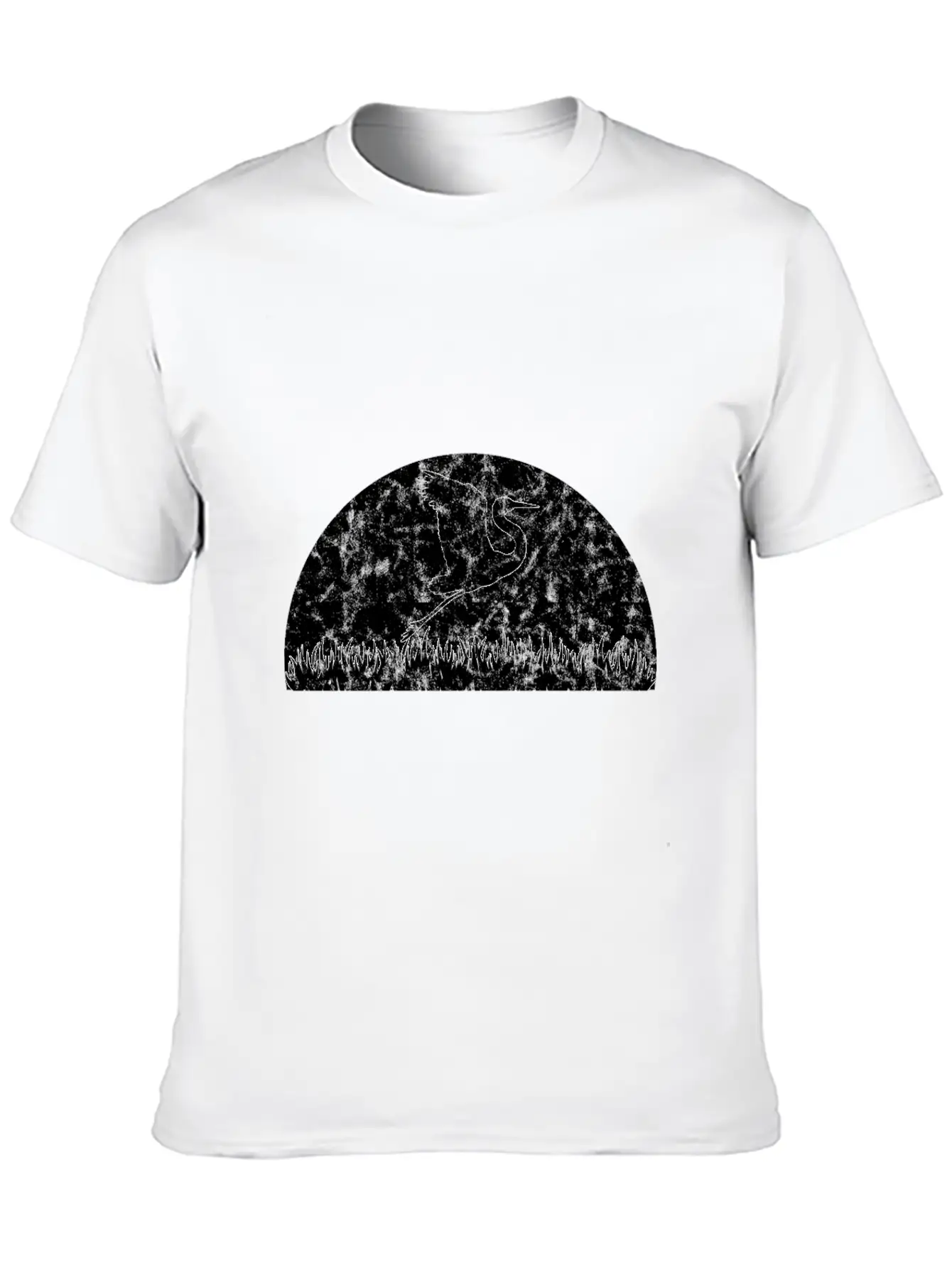Kranich Japan Heron Herons Comfortable Minimalist Graphic Tee – Summer Style Essential