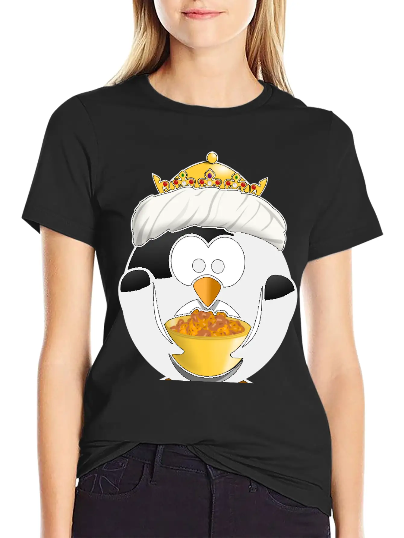 Krone Crown Koenig King Castle Schloss Tower Burg2 Basic Graphic T-Shirt – Daily Comfort In Soft Cotton
