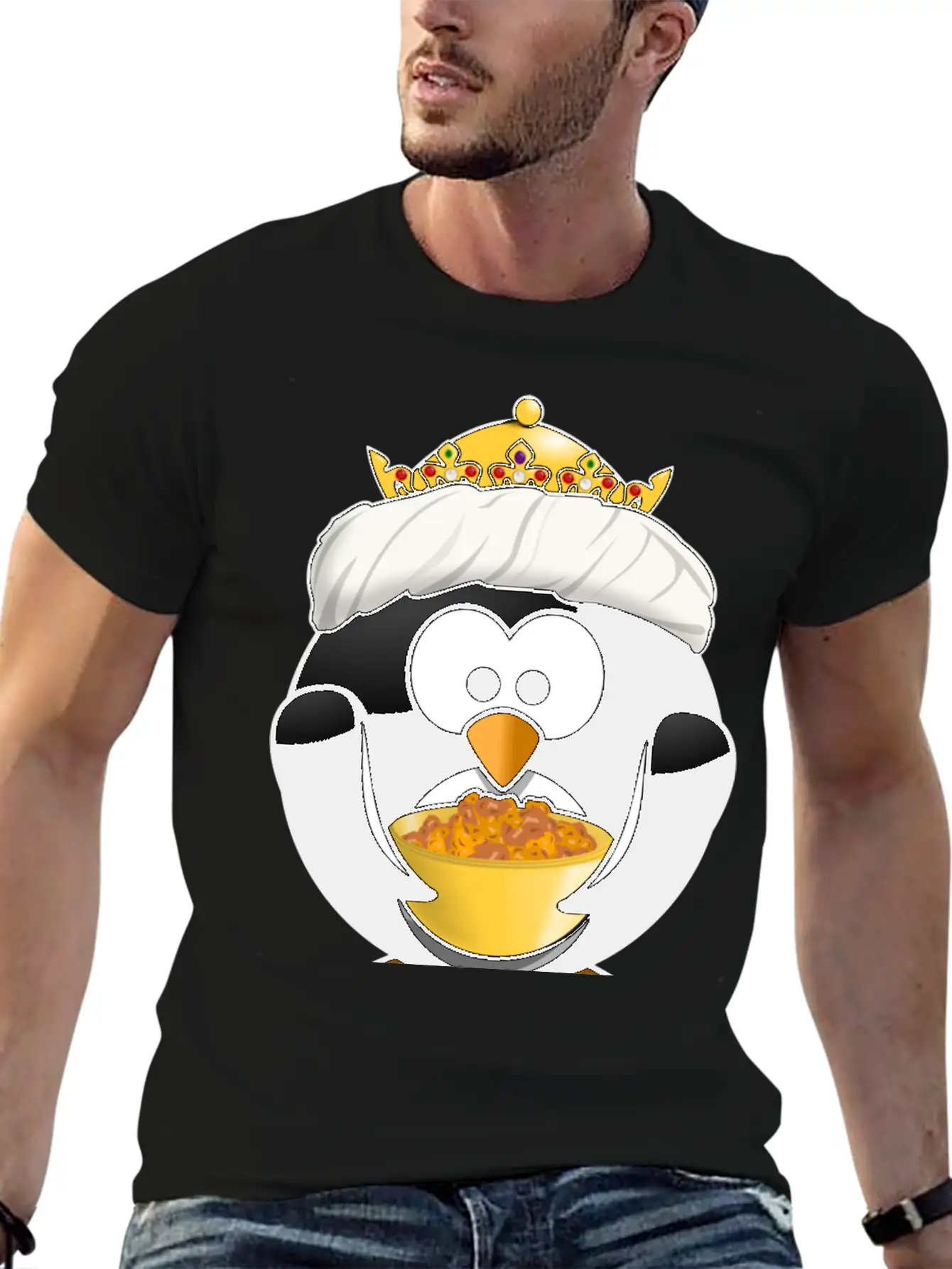 Krone Crown Koenig King Castle Schloss Tower Burg2 Basic Graphic T-Shirt – Daily Comfort In Soft Cotton