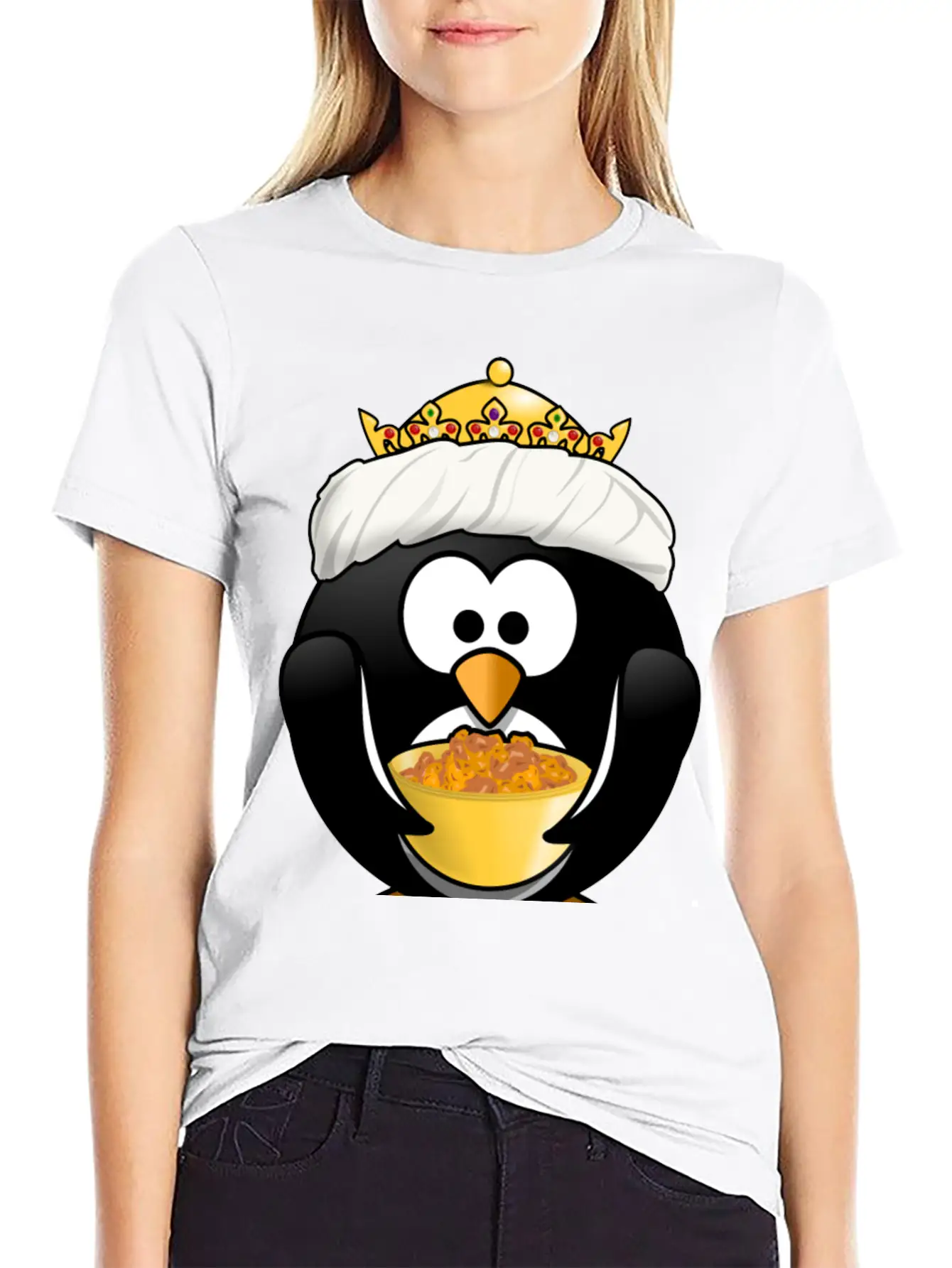 Krone Crown Koenig King Castle Schloss Tower Burg2 Basic Graphic T-Shirt – Daily Comfort In Soft Cotton