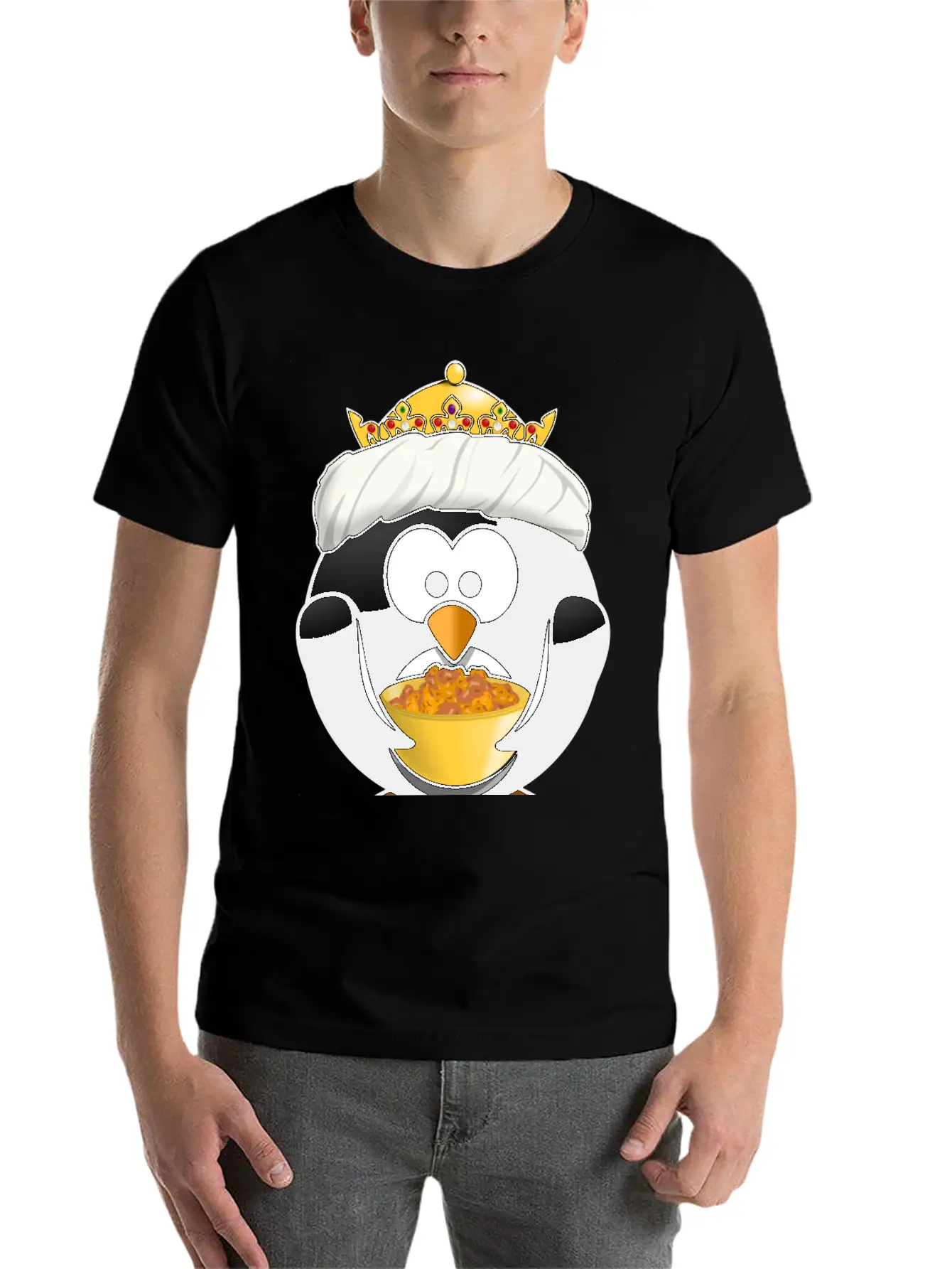 Krone Crown Koenig King Castle Schloss Tower Burg2 Basic Graphic T-Shirt – Daily Comfort In Soft Cotton