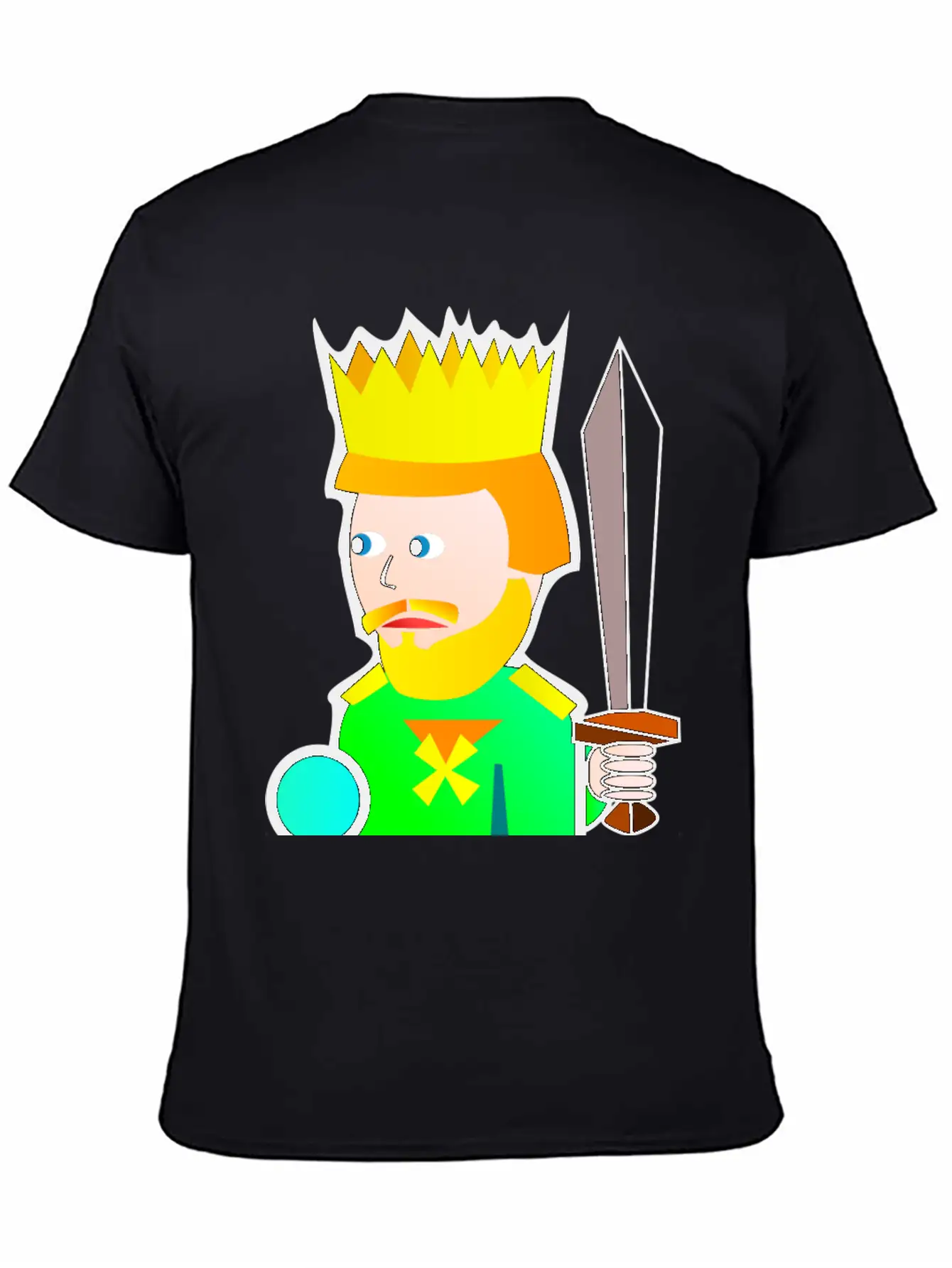 Krone Crown Koenig King Castle Schloss Tower Burg2 Essential Unisex Summer Tee – Soft Cotton Casual Fit
