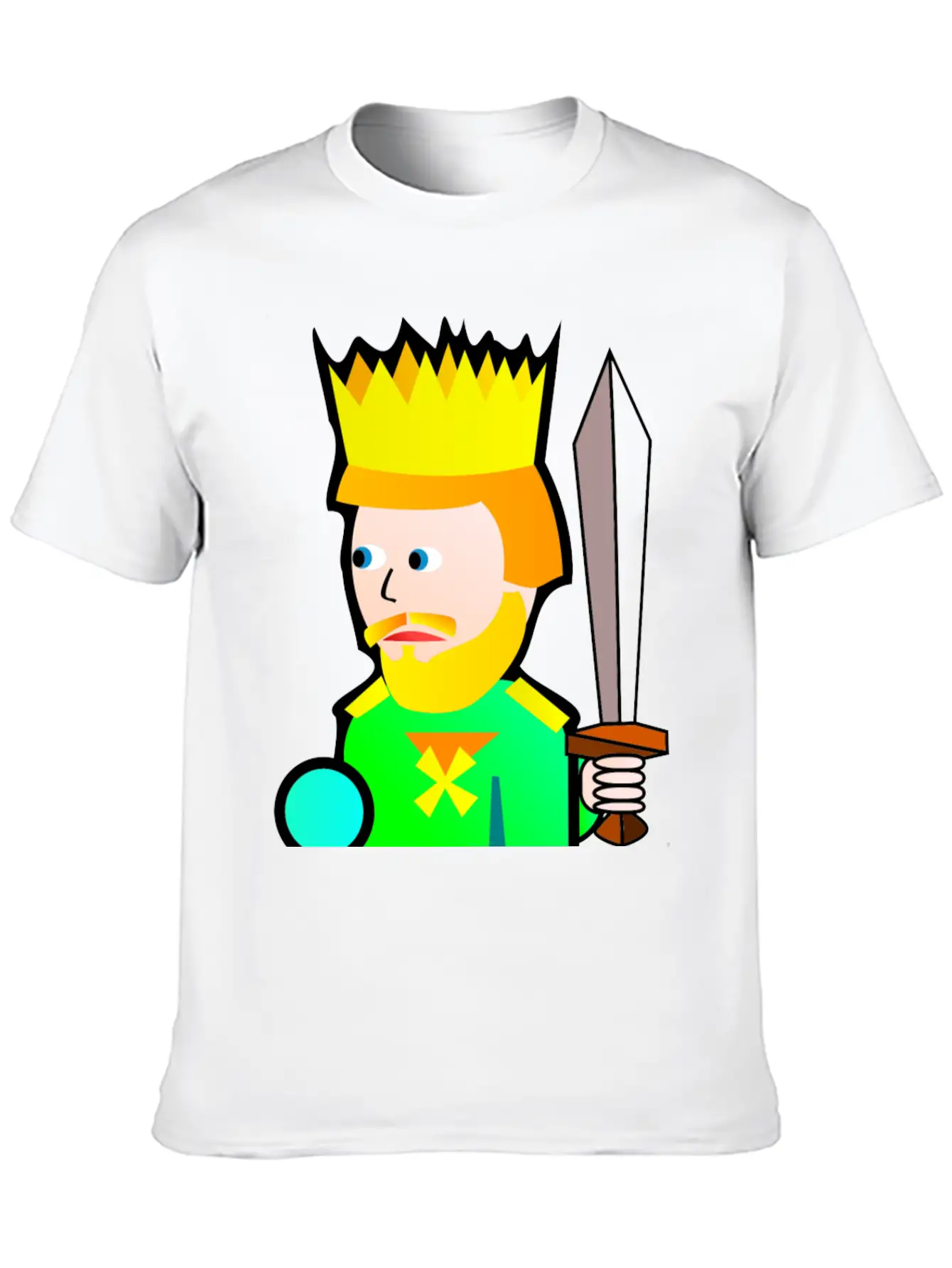 Krone Crown Koenig King Castle Schloss Tower Burg2 Essential Unisex Summer Tee – Soft Cotton Casual Fit