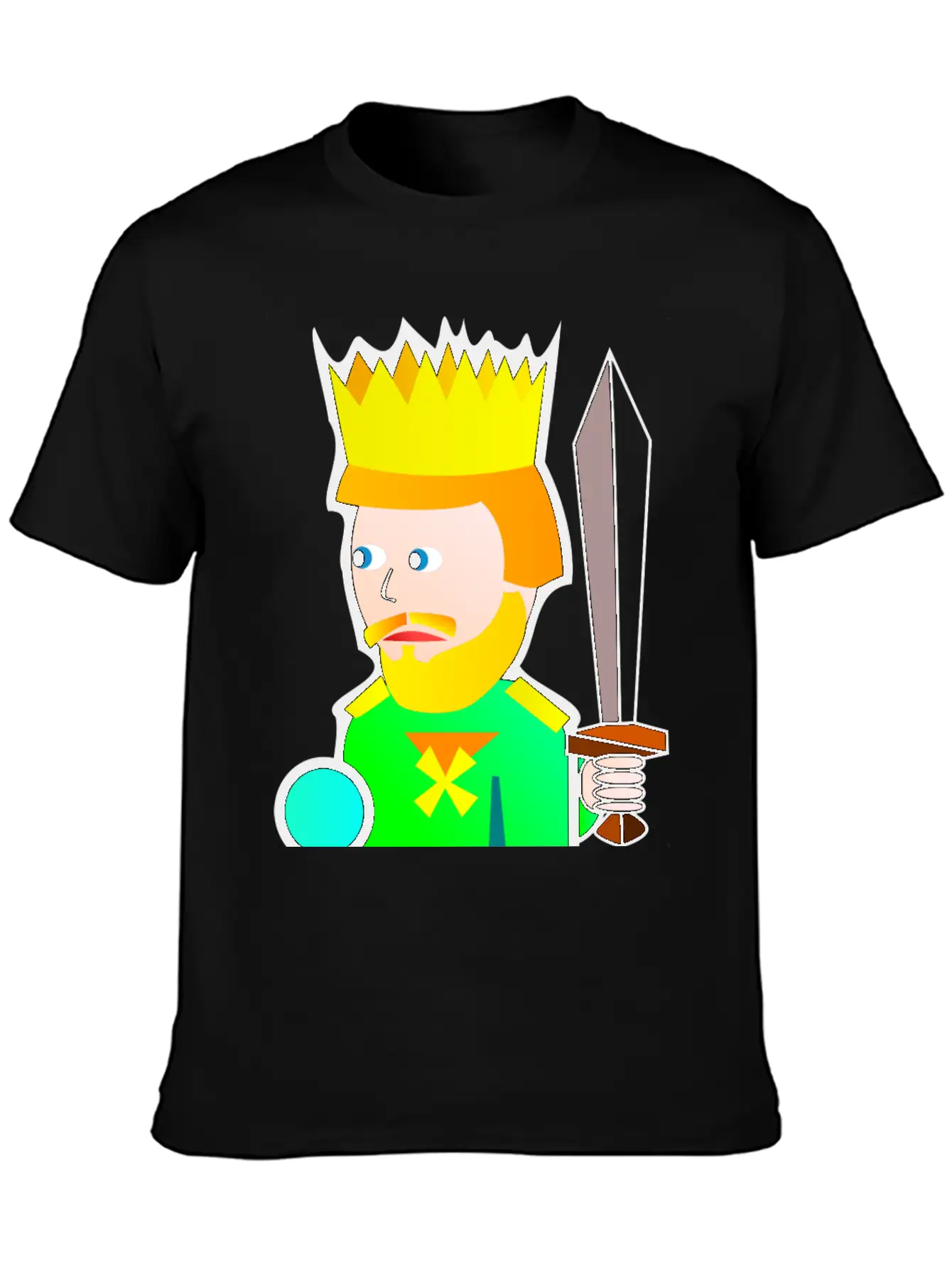 Krone Crown Koenig King Castle Schloss Tower Burg2 Essential Unisex Summer Tee – Soft Cotton Casual Fit