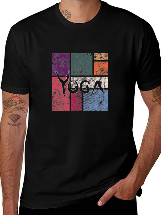 Yoga Pose Graphic Print Tee