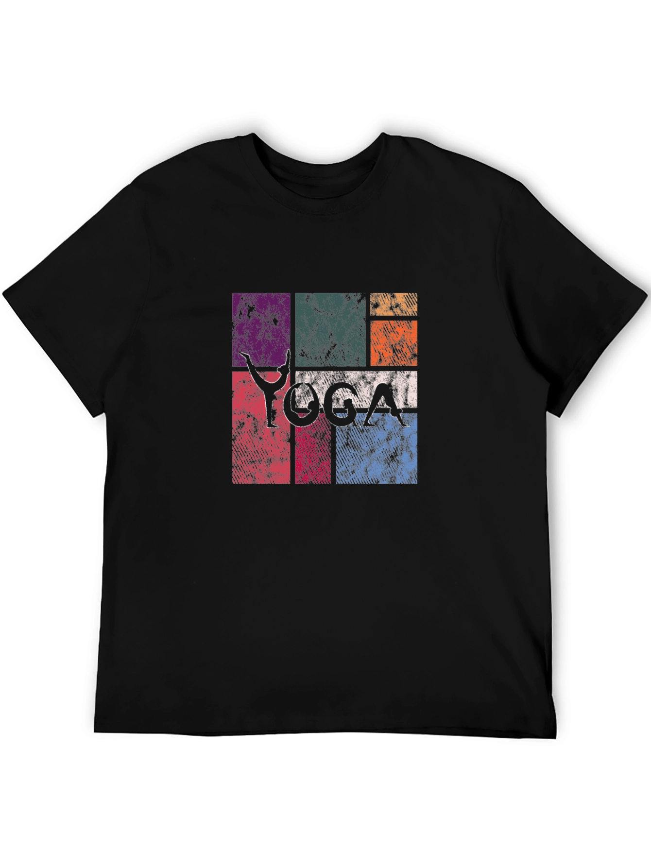 Yoga Pose Graphic Print Tee