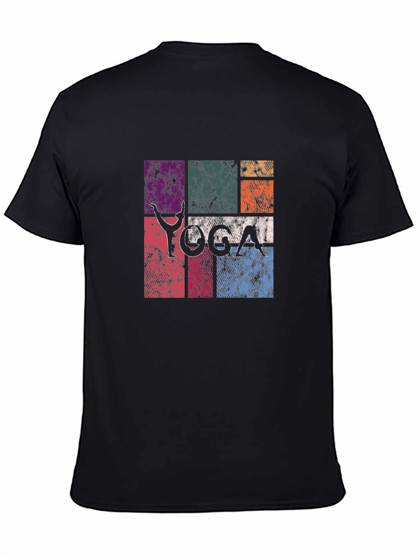 Yoga Pose Graphic Print Tee
