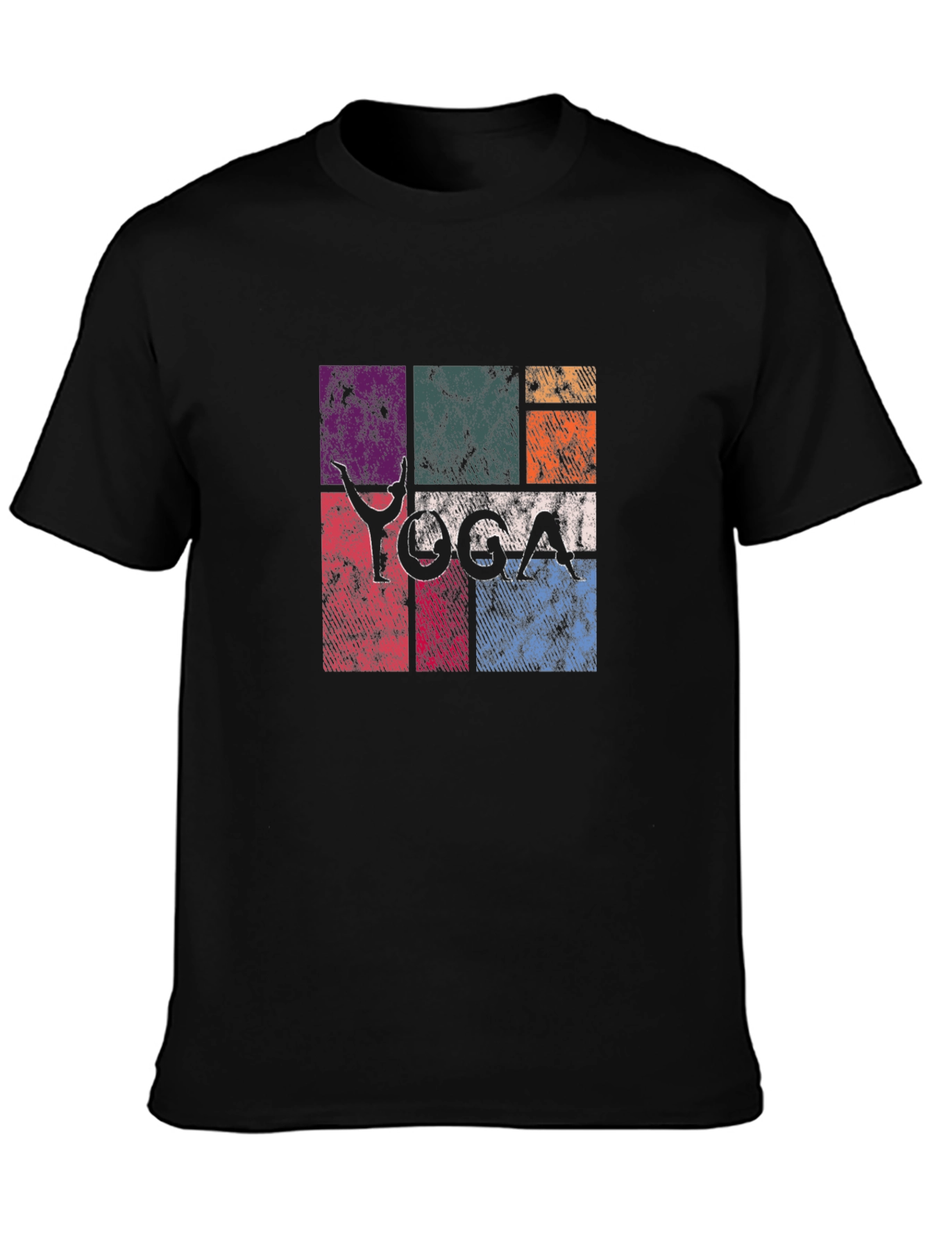 Yoga Pose Graphic Print Tee