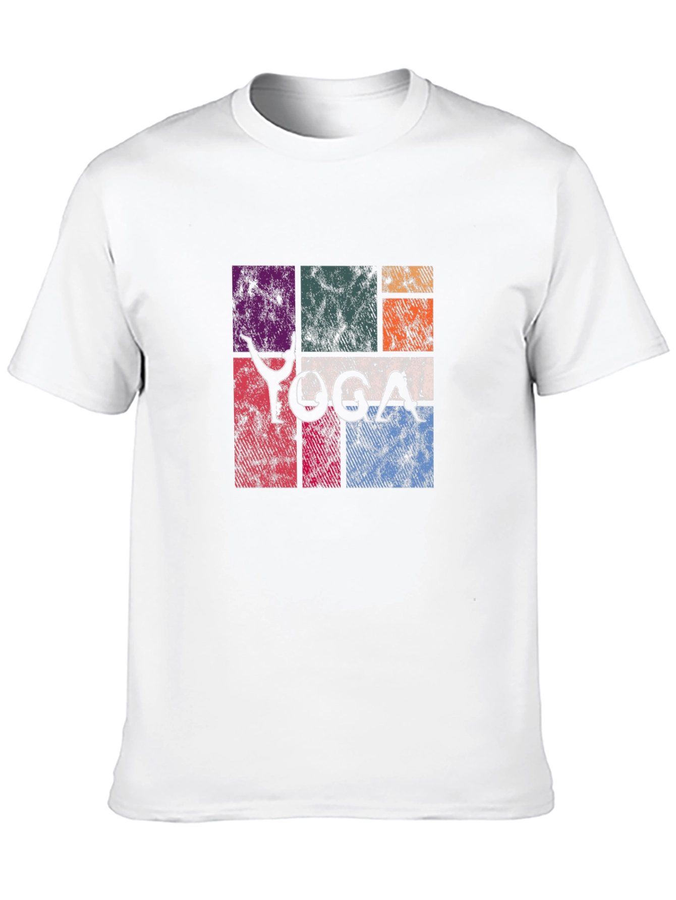 Yoga Pose Graphic Print Tee