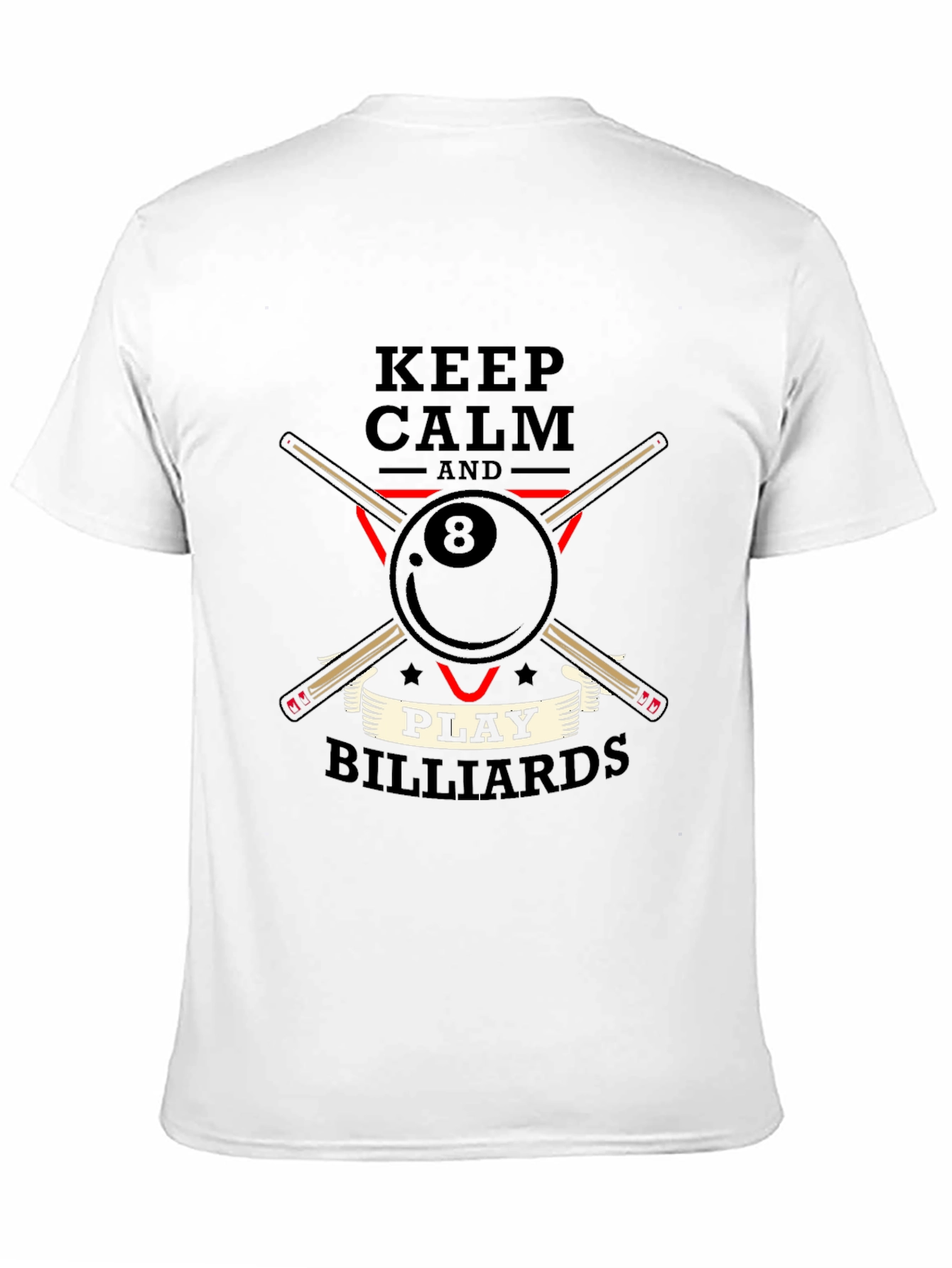 Keep Calm and Play Billiards T-Shirt