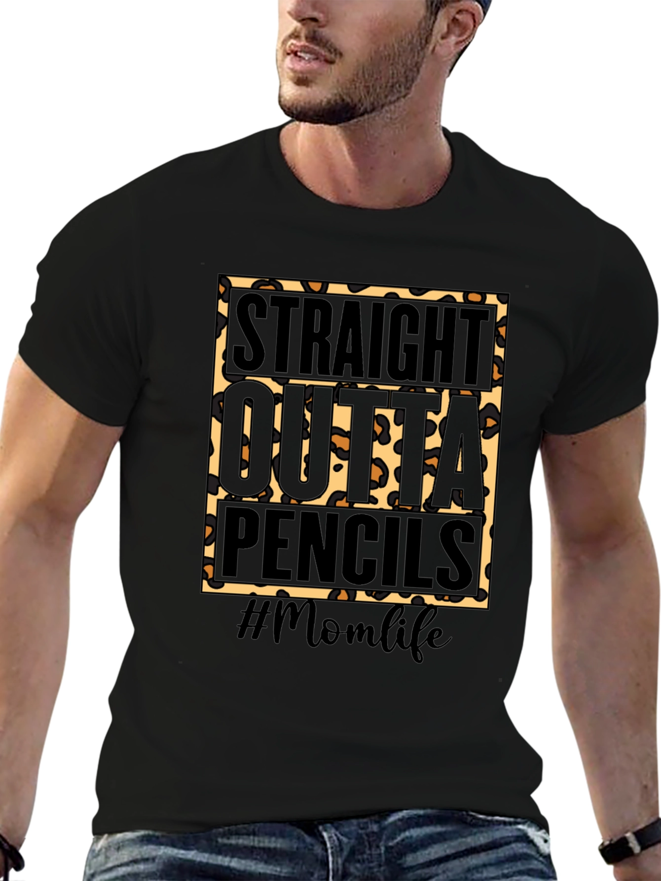 Straight Outta Pencils #Momlife T-Shirt