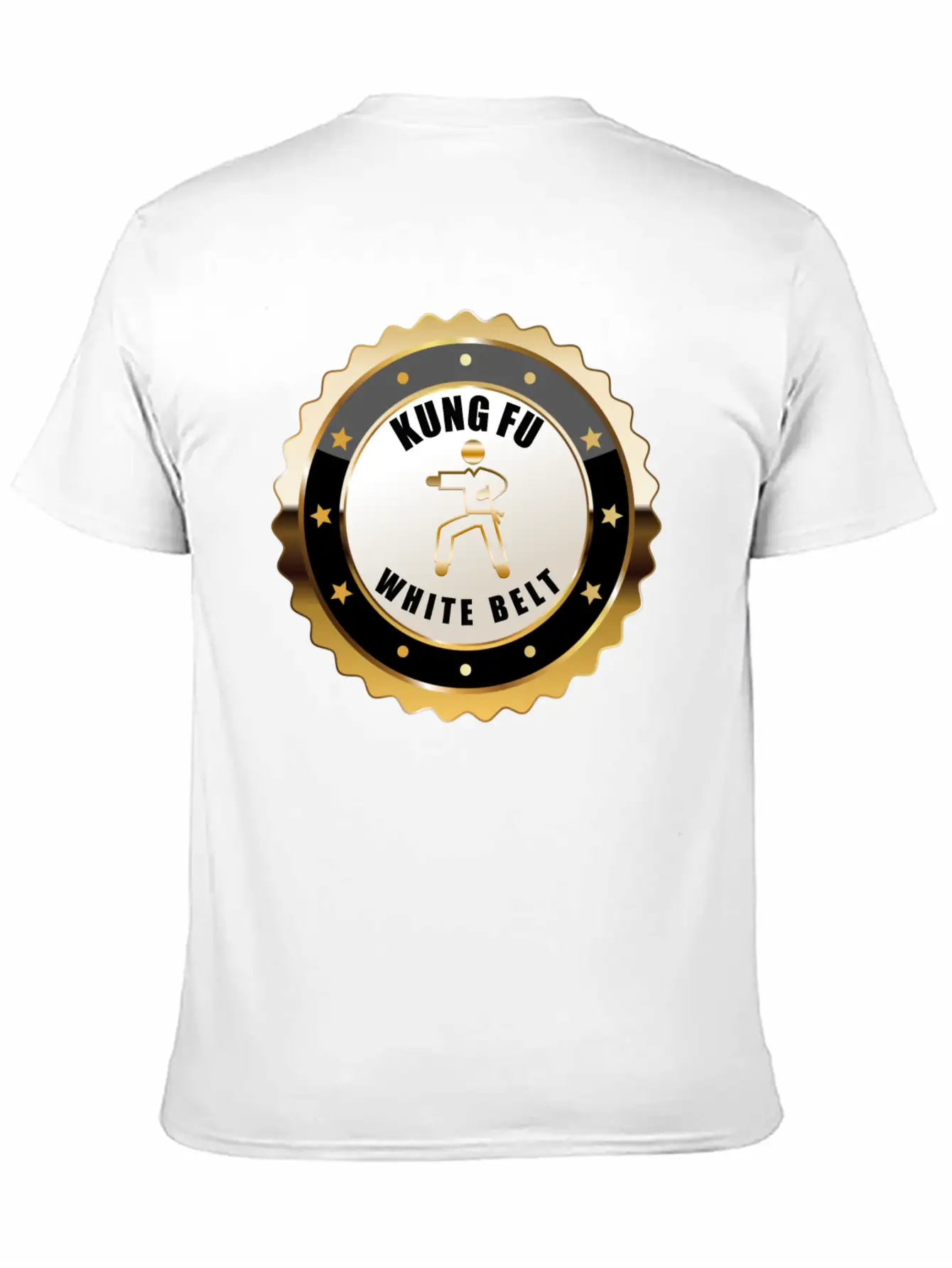 Kung Fu White Belt Achievement Martial Arts Award Basic Graphic T-Shirt – Daily Comfort In Soft Cotton