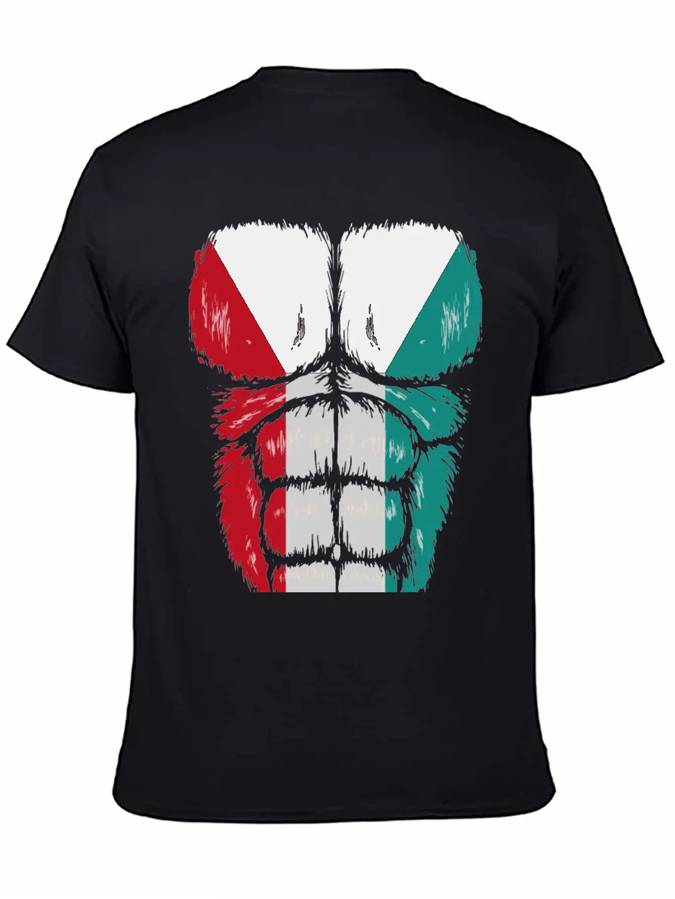 Kuwait Flag Hulk Muscles Stylish Everyday T-Shirt – Unisex Basic Cotton Tee