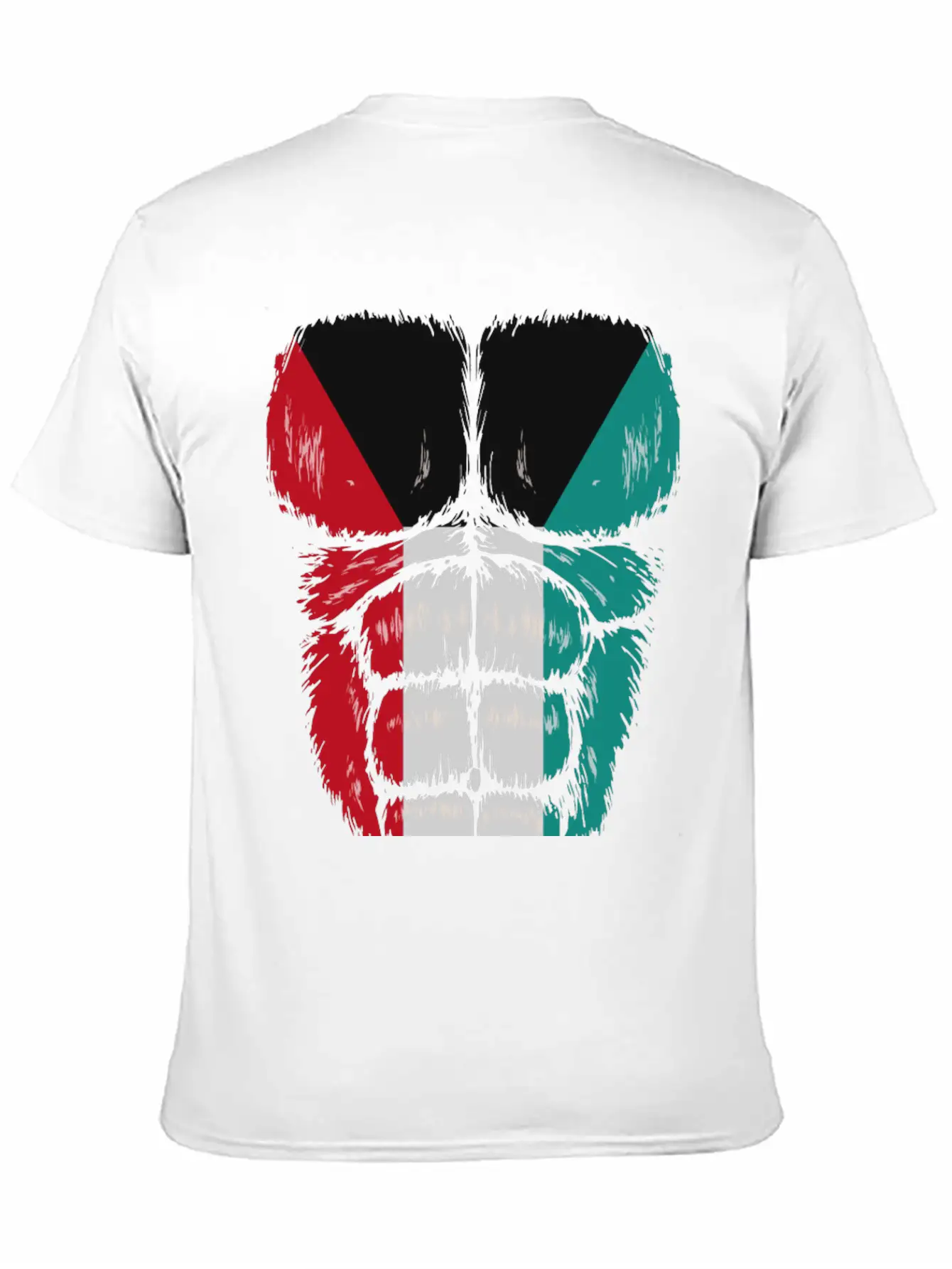 Kuwait Flag Hulk Muscles Stylish Everyday T-Shirt – Unisex Basic Cotton Tee