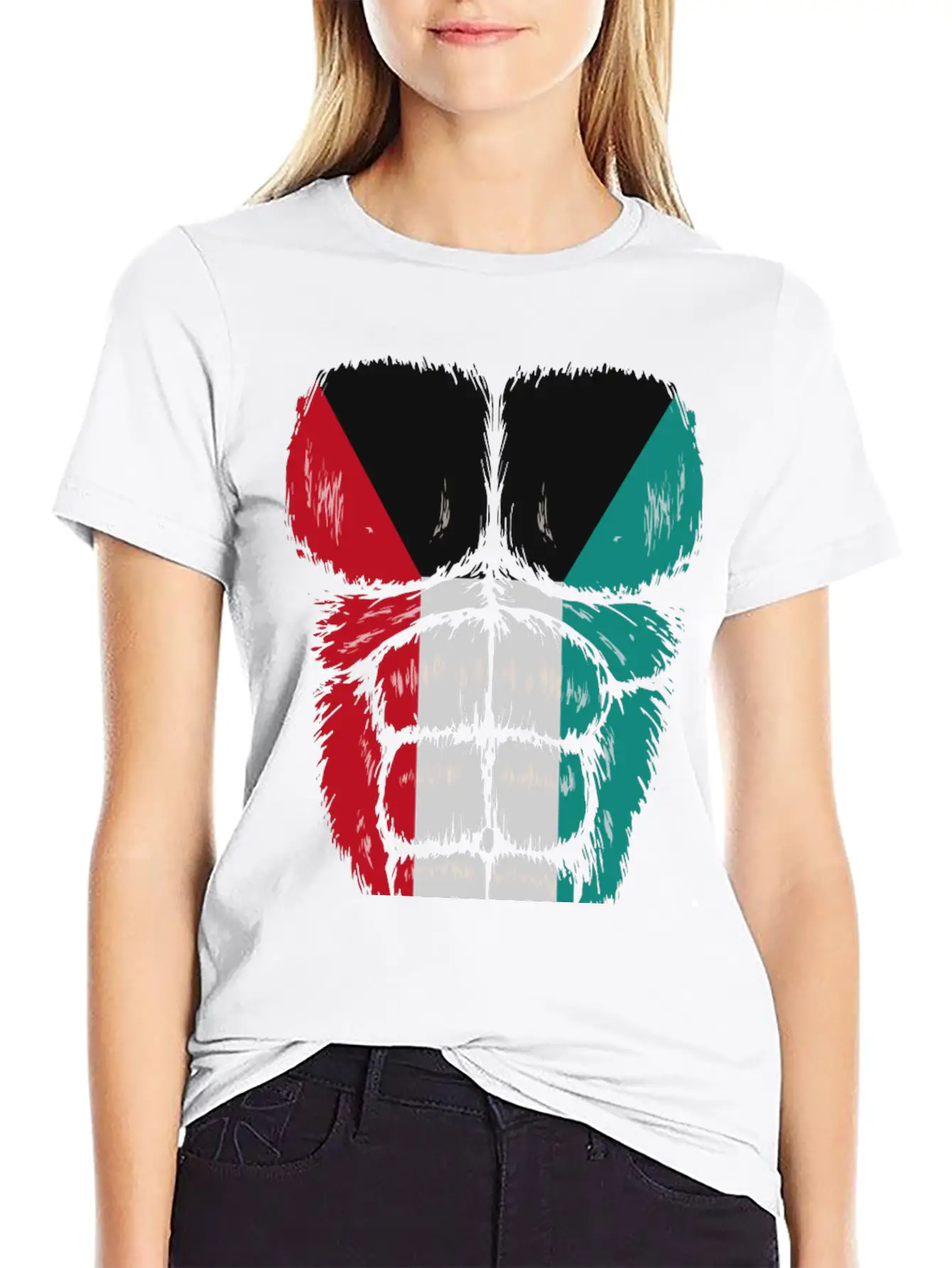 Kuwait Flag Hulk Muscles Stylish Everyday T-Shirt – Unisex Basic Cotton Tee