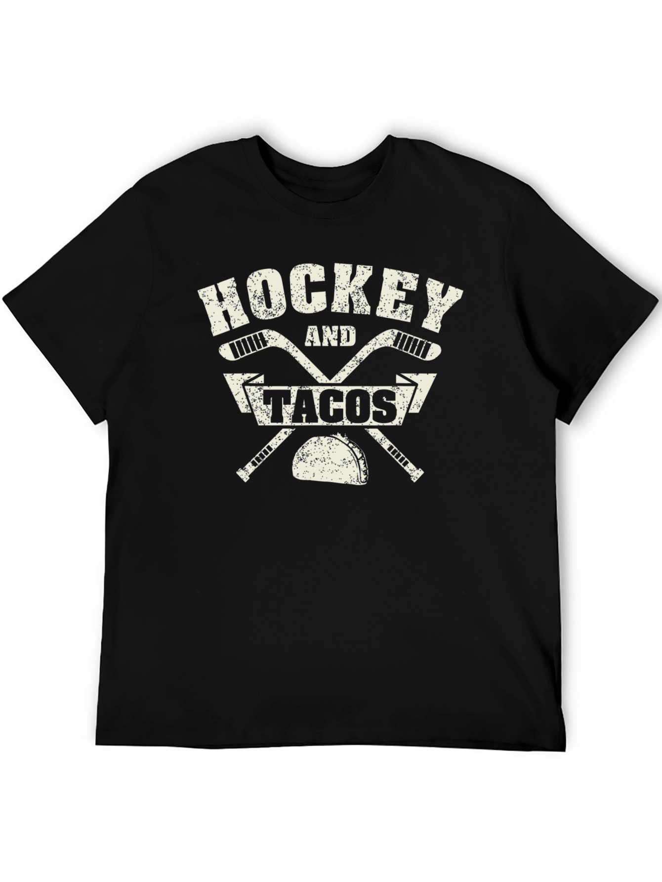 Hockey and Tacos Graphic T-Shirt