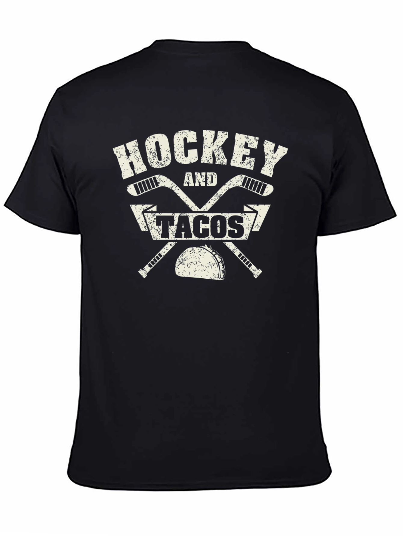 Hockey and Tacos Graphic T-Shirt