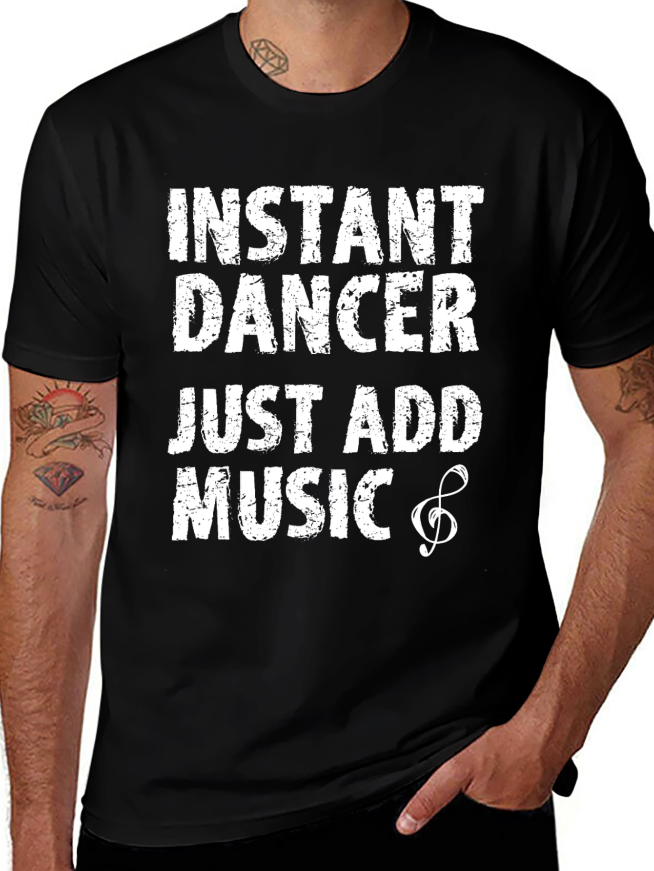 Instant Dancer - Just Add Music T-Shirt