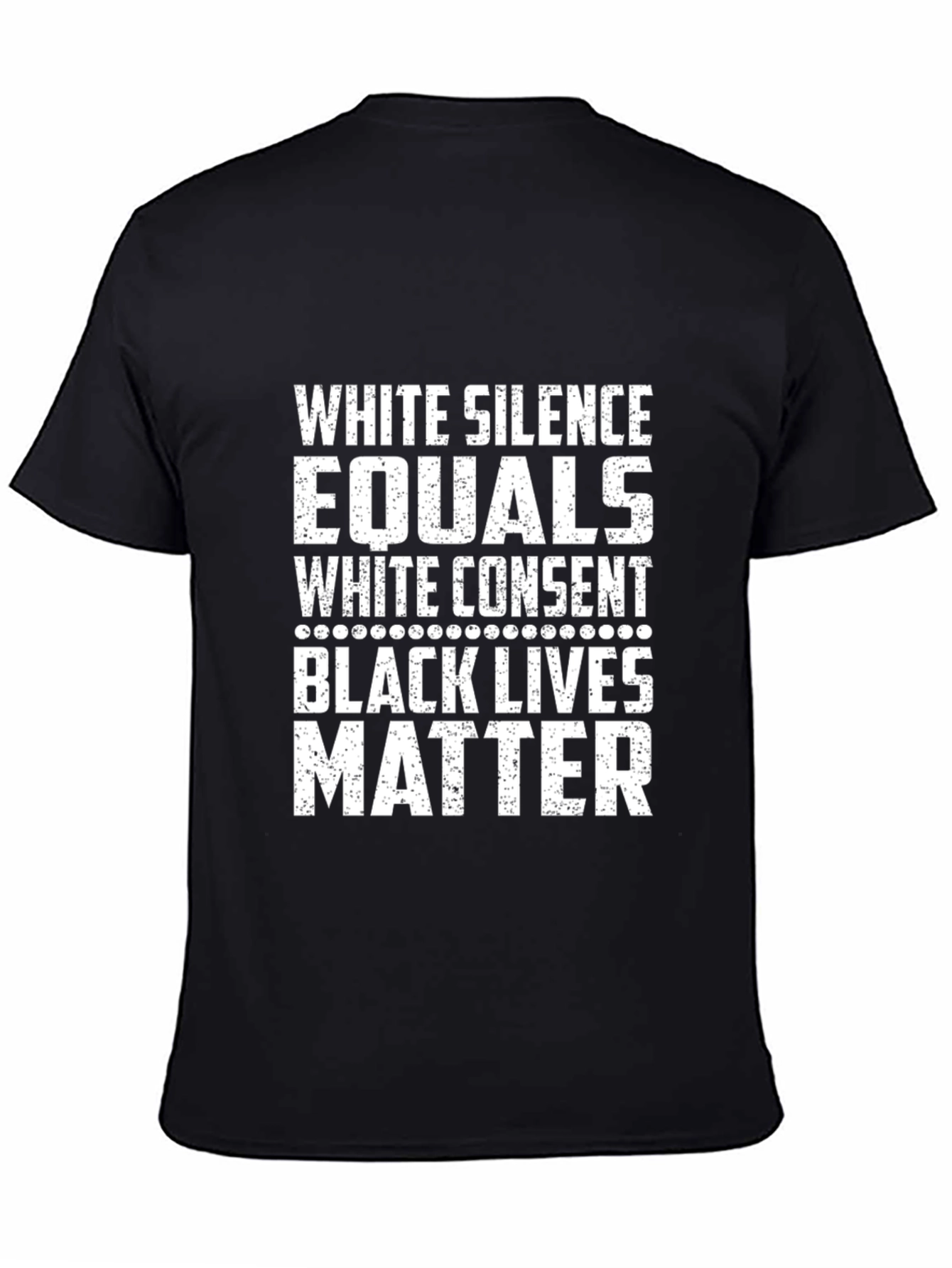 White Silence Equals White Consent BLM T-Shirt