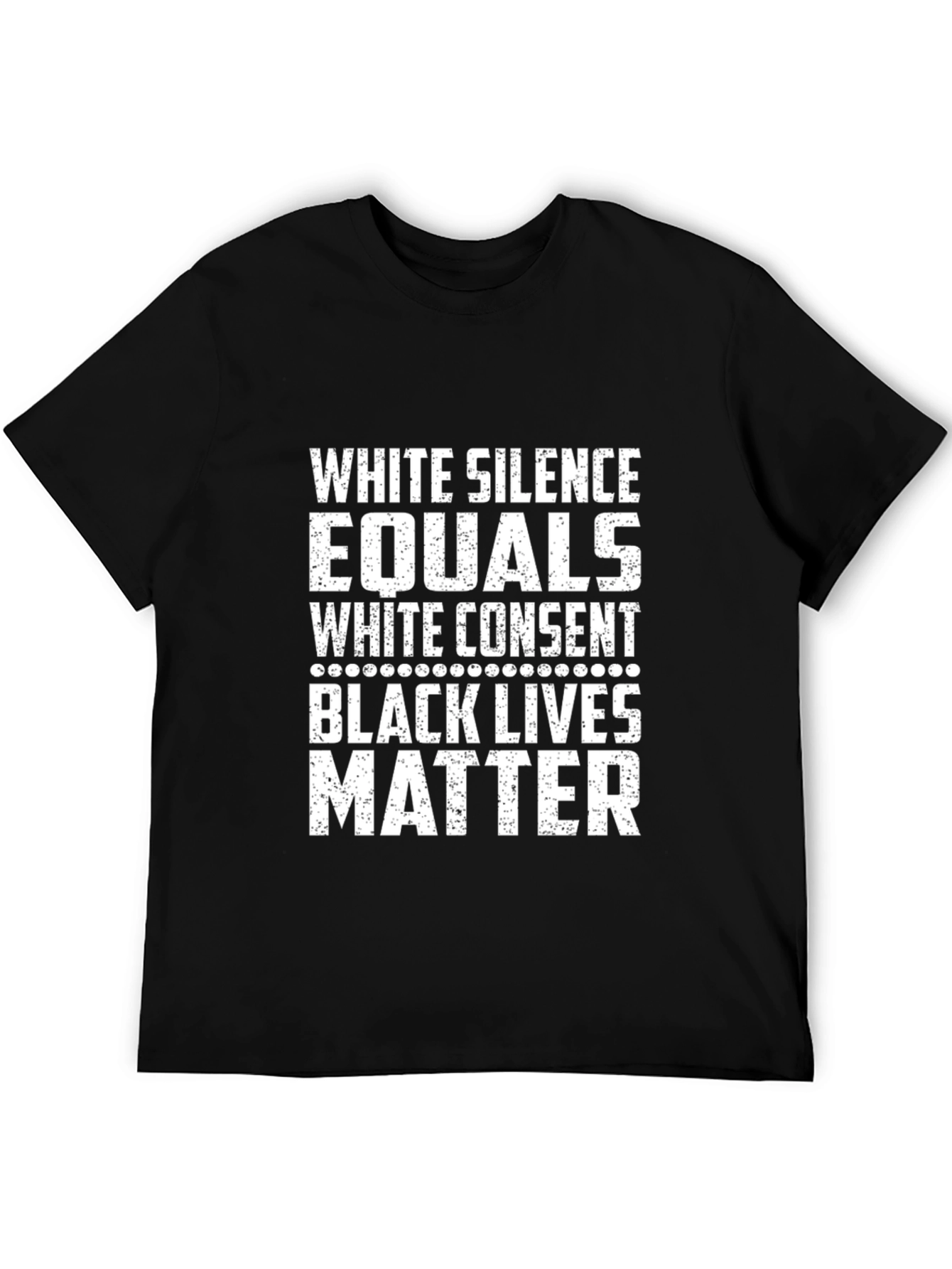 White Silence Equals White Consent BLM T-Shirt