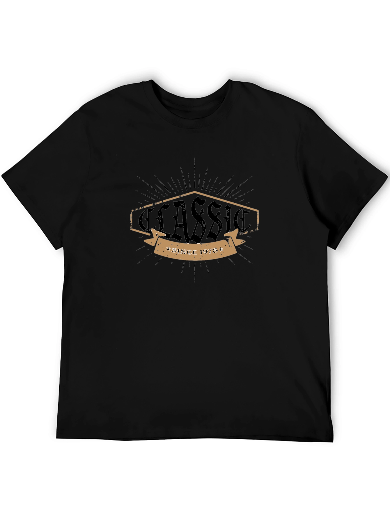 Classic Since 1978 Black Graphic Tee