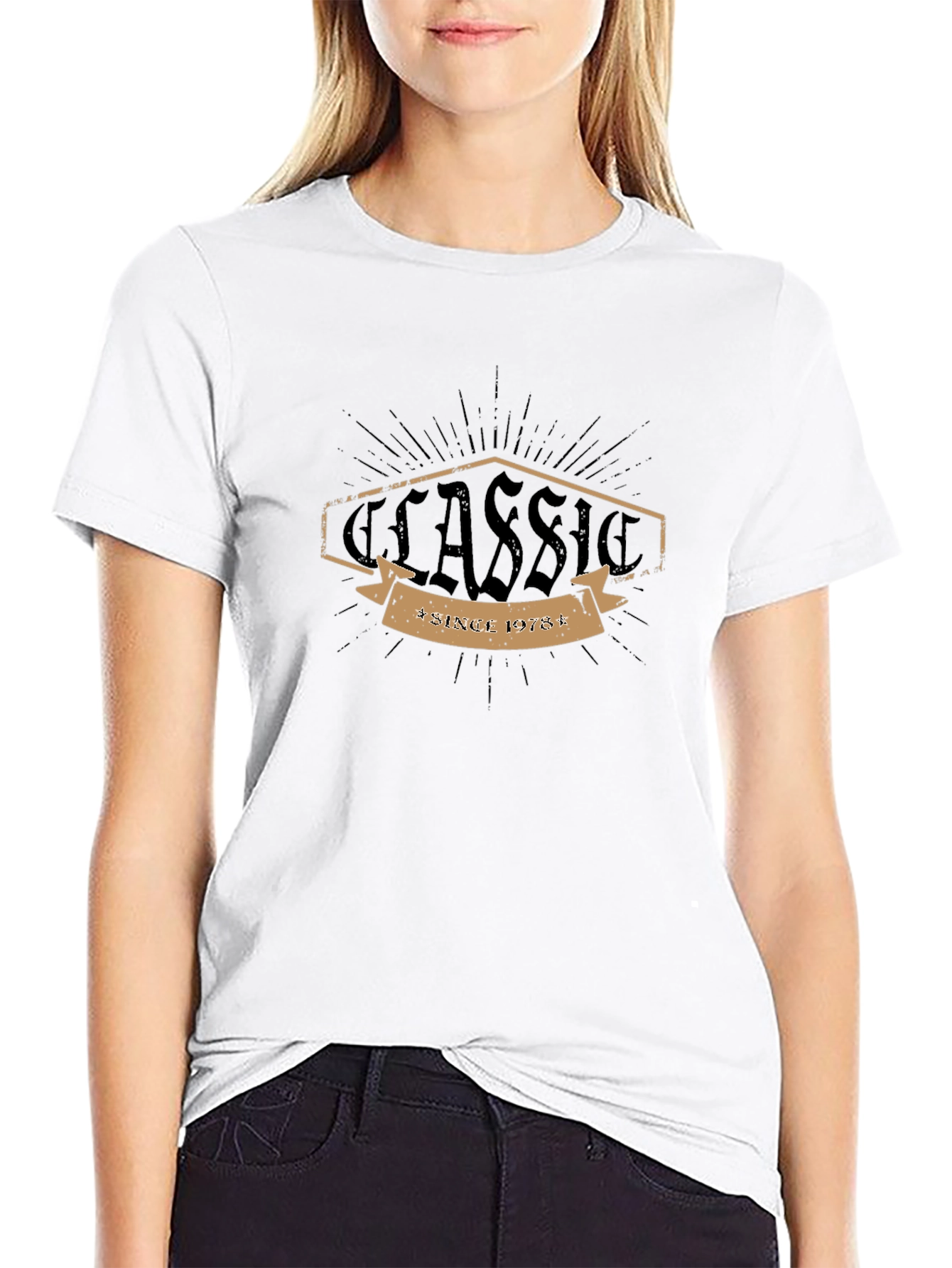 Classic Since 1978 Black Graphic Tee