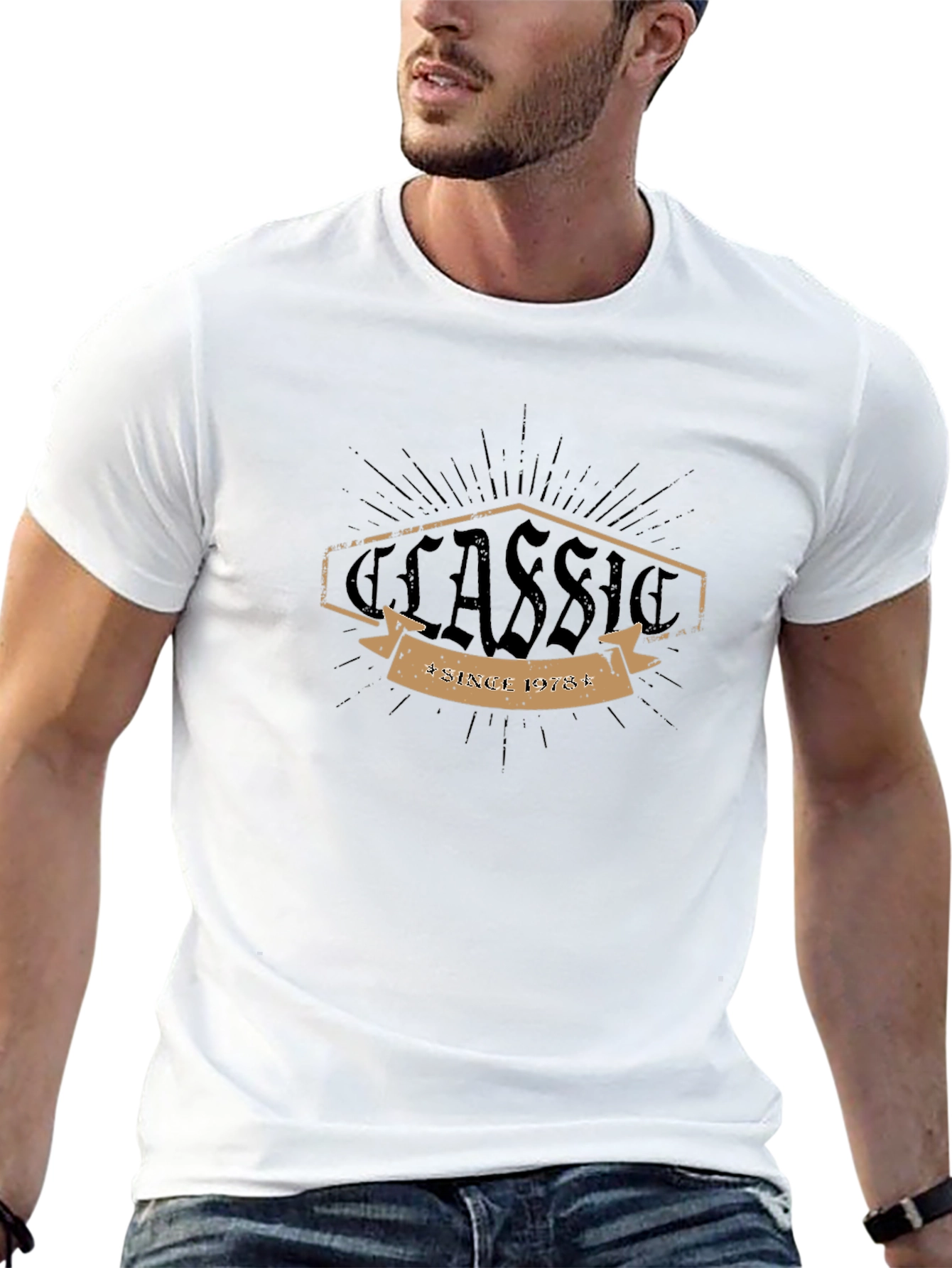 Classic Since 1978 Black Graphic Tee