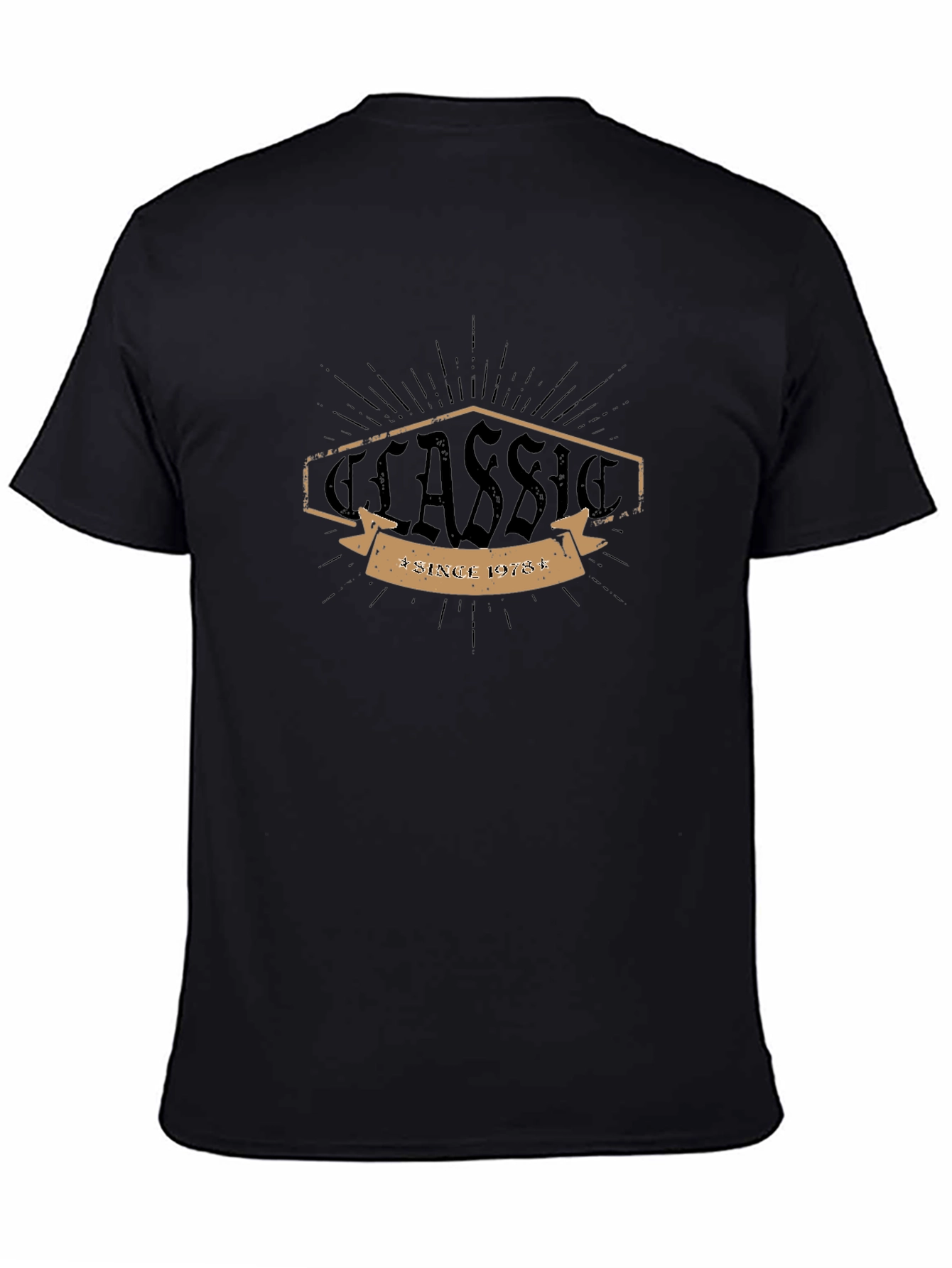 Classic Since 1978 Black Graphic Tee