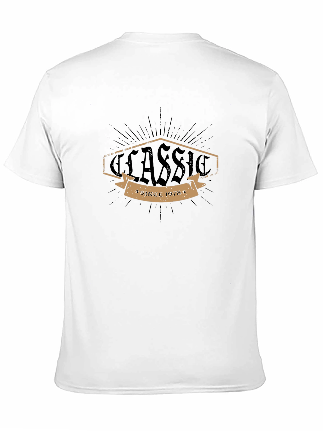 Classic Since 1978 Black Graphic Tee