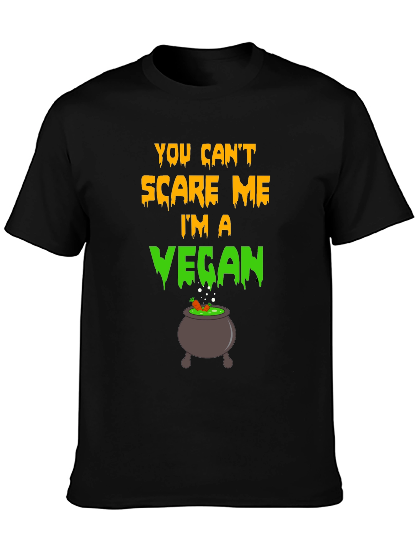 Vegan Halloween Graphic Tee