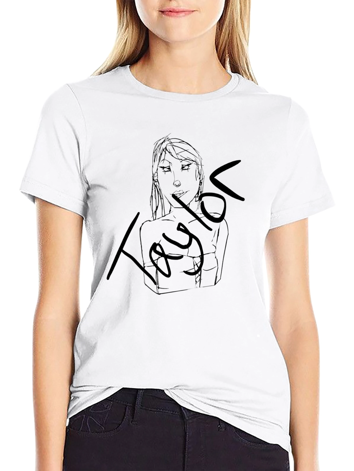 Taylor Tee - Stylish Graphic T-Shirt