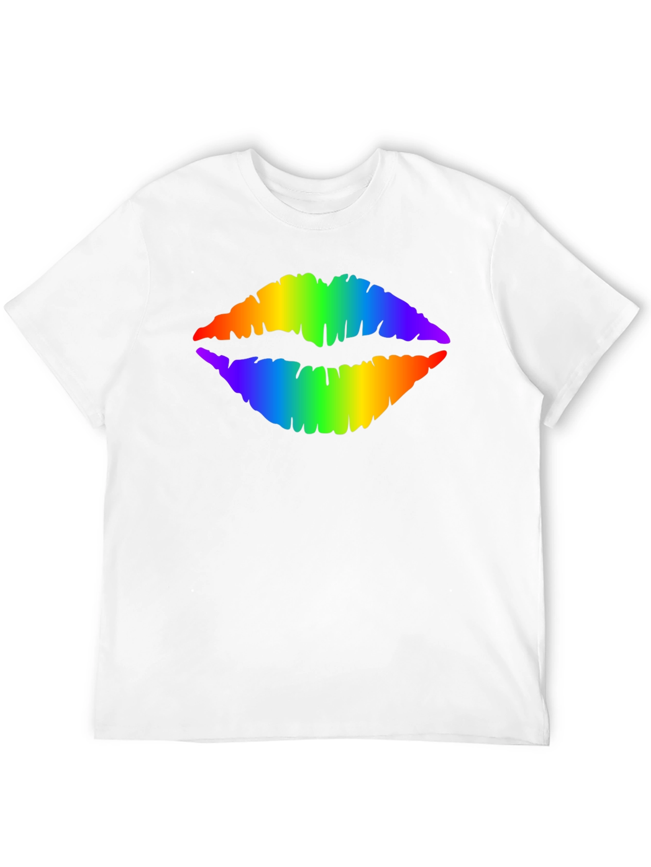 Rainbow Lips T-Shirt - Pride Fashion