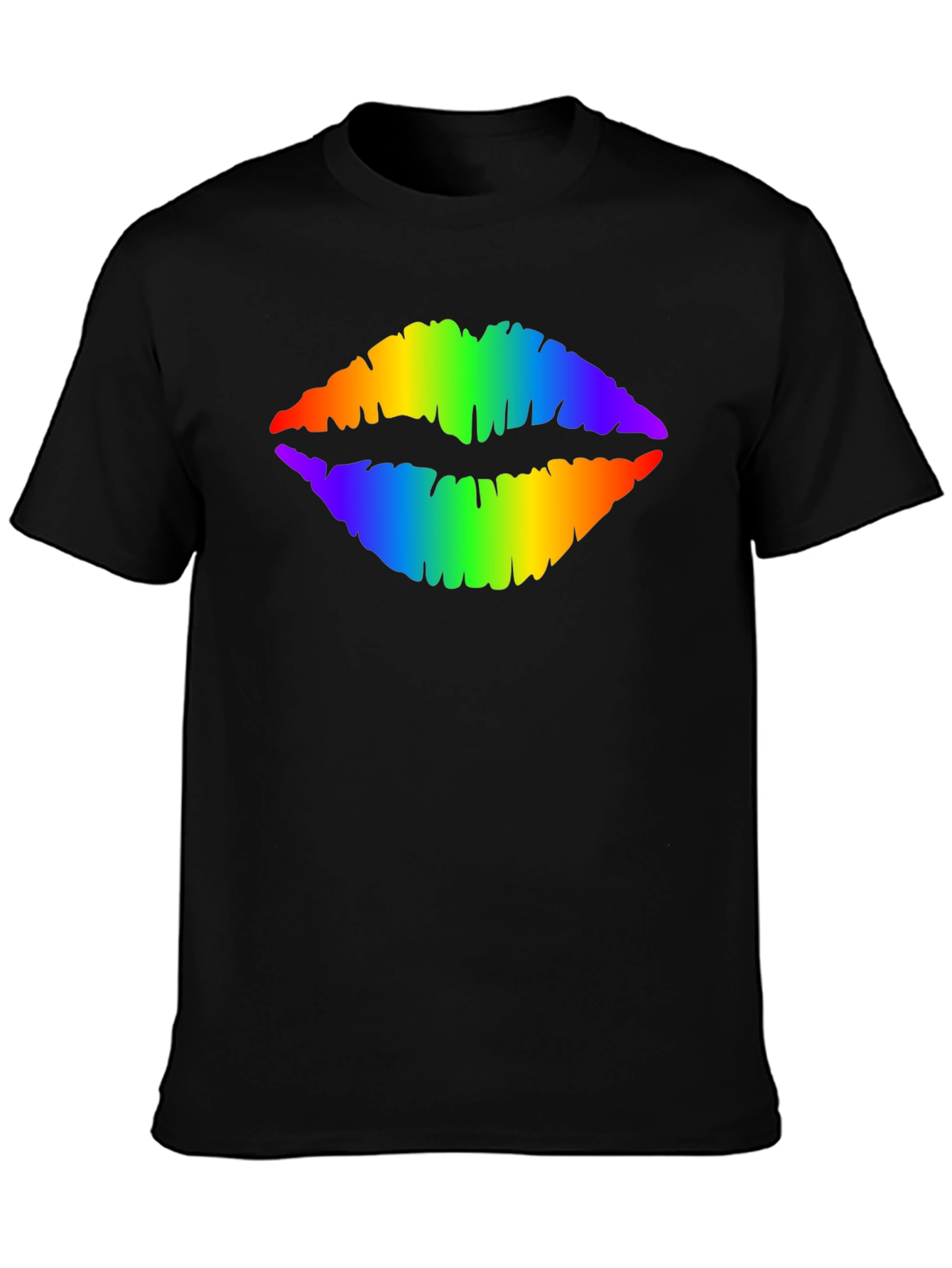 Rainbow Lips T-Shirt - Pride Fashion