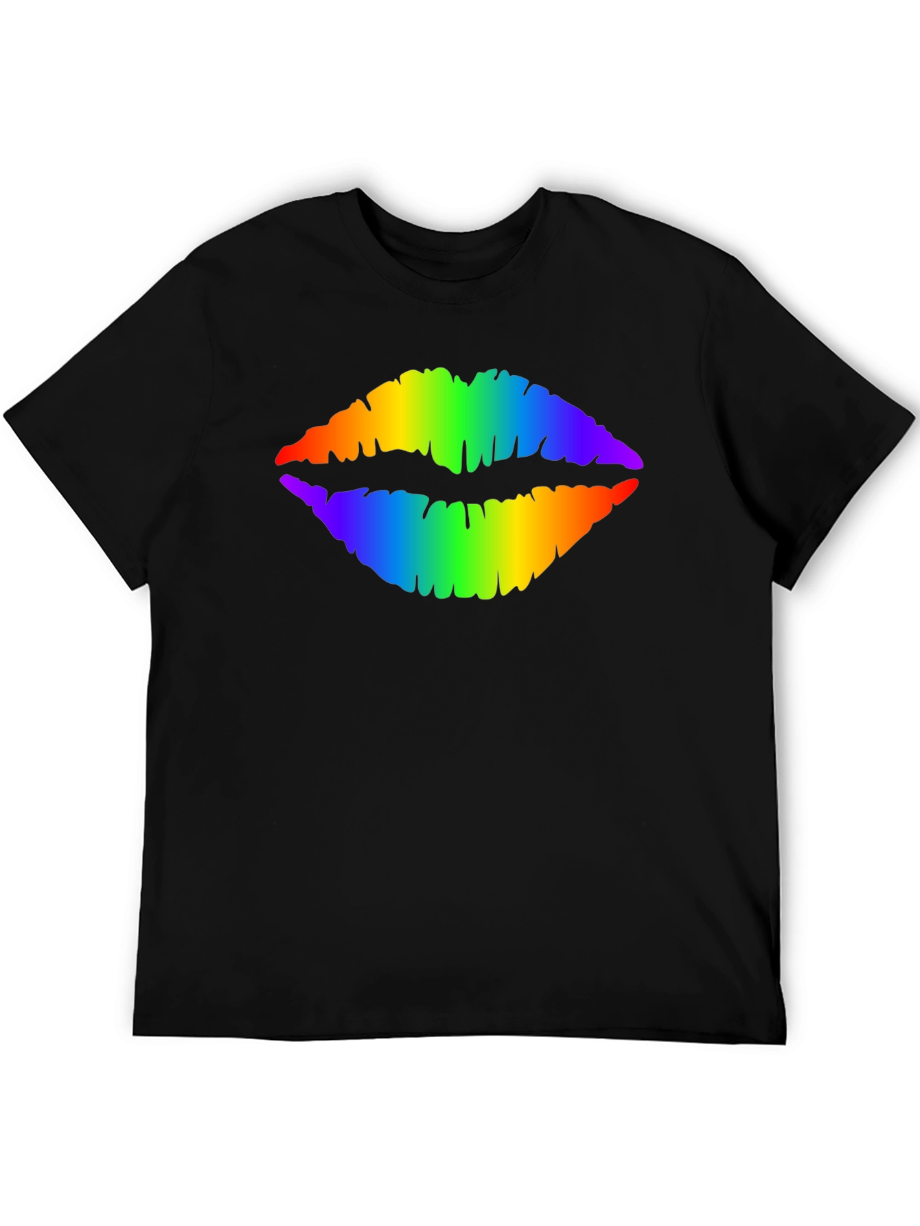 Rainbow Lips T-Shirt - Pride Fashion
