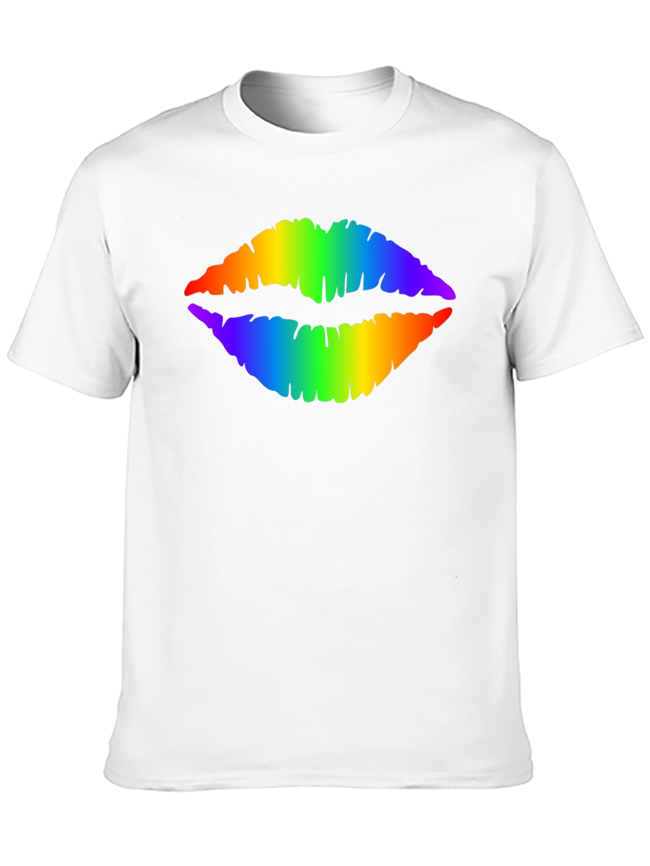 Rainbow Lips T-Shirt - Pride Fashion